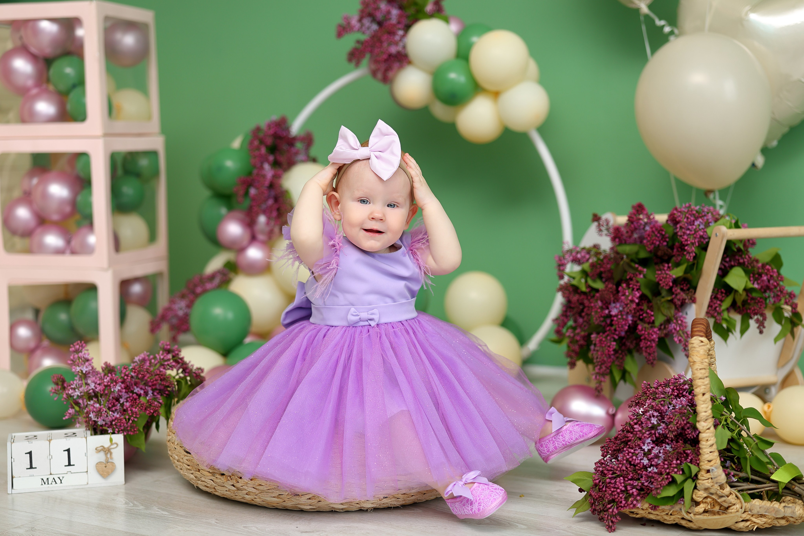 Фотосессии ко дню рождения. Интерьерная фотостудия Toffee Studio