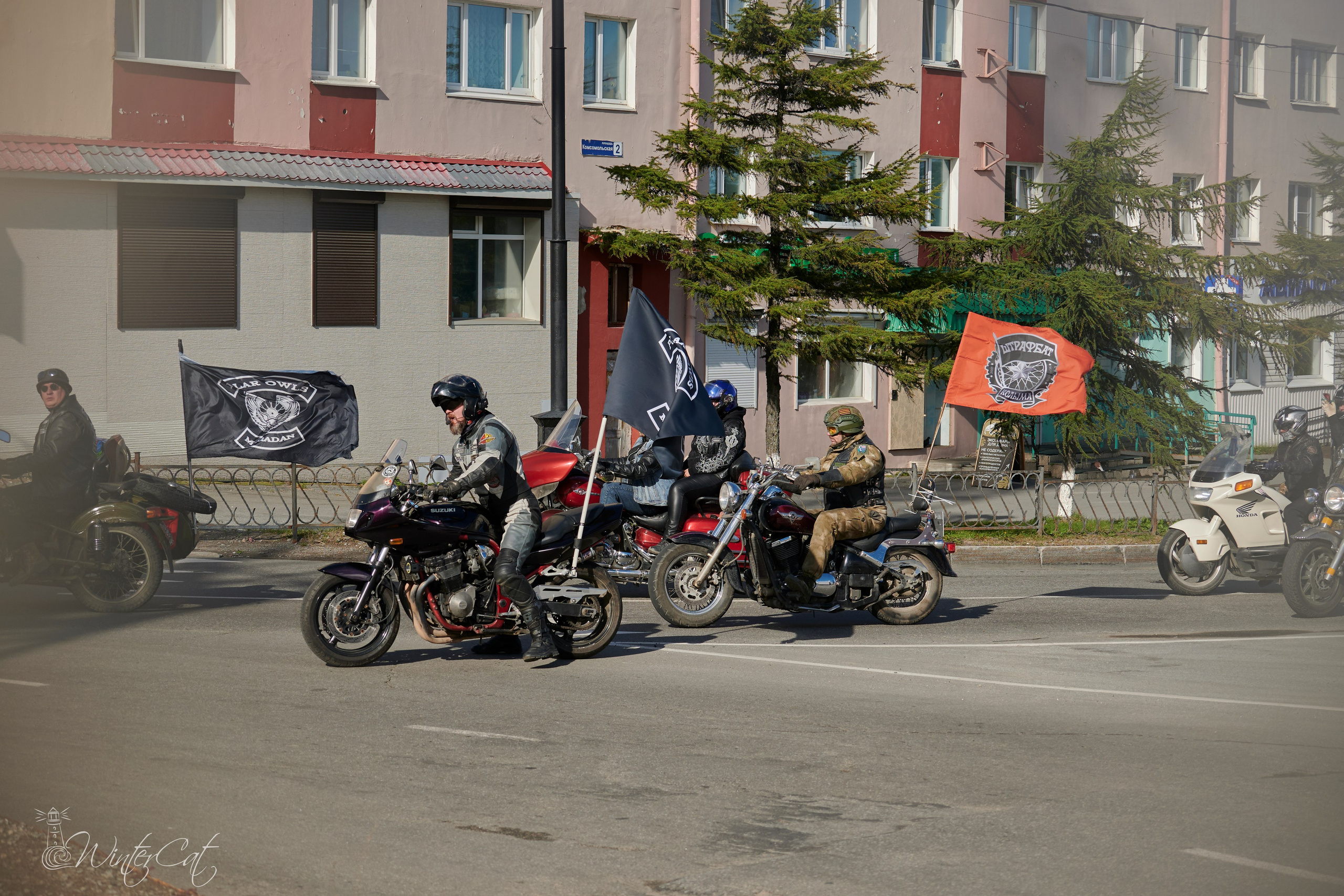 Закрытие мотосезона 2025 Полярные Совы. Портретный и репортажный фотограф в Магадане Андрей Нефедов WinterCatPhoto