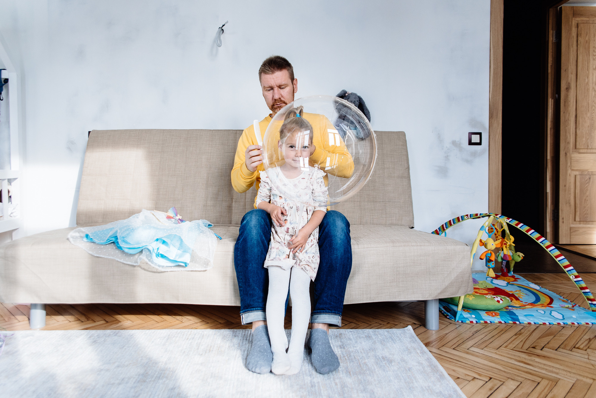 Семейная съёмка, к которой никто не был готов. Фотограф Денис Неместо, портрет, репортаж