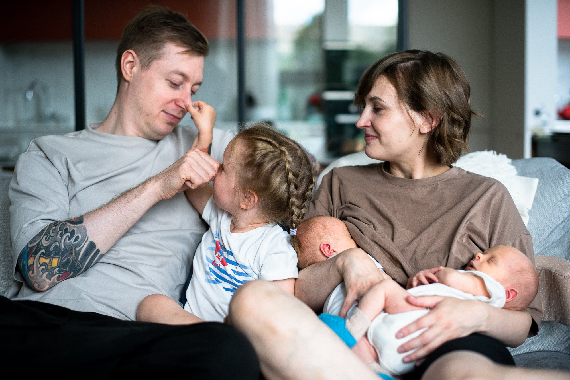 5 stars family. Фотограф Денис Неместо, портрет, репортаж