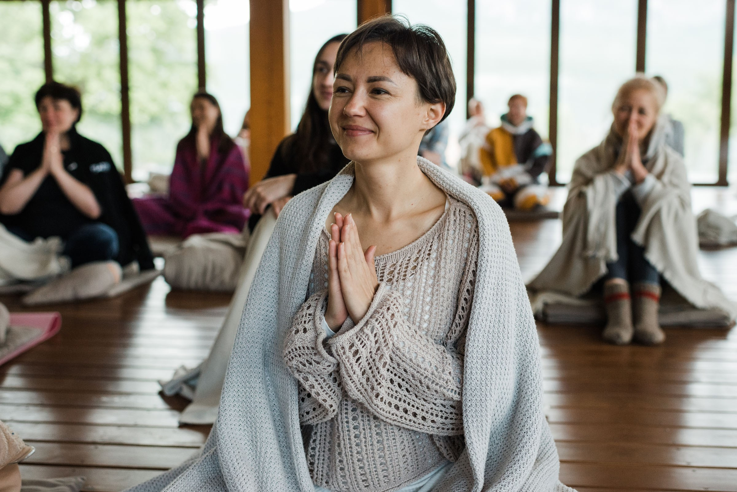 Дана / Ретрит-Випассана с Энтони Марквеллом. Фотограф Алутера Ирина