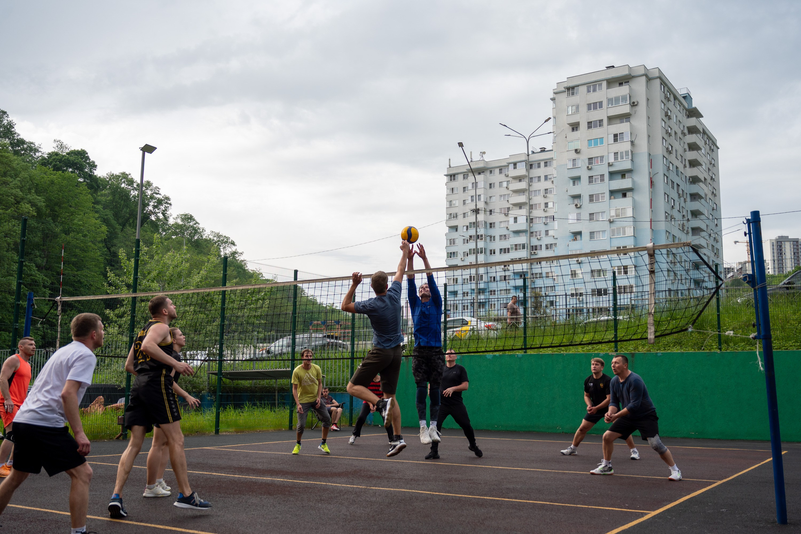 Турнир по Волейболу. Фотографирую счастливых людей в Сочи