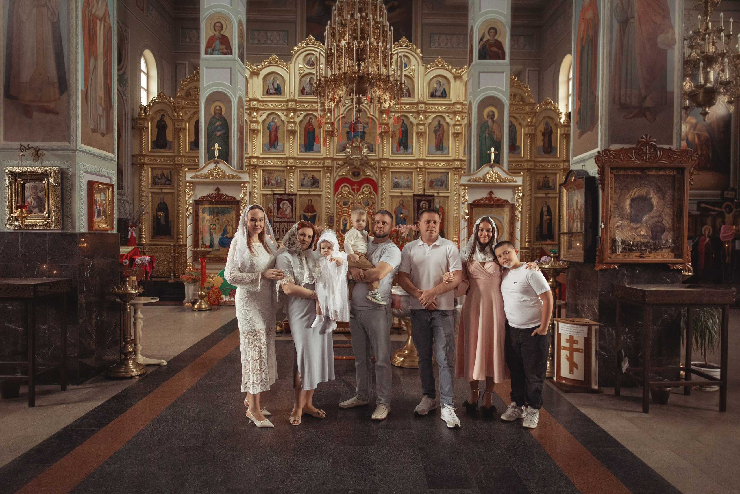 Таинство Крещения Полины. Храм А.Первозванного ст. Новотитаровская. Фотограф на Крещение и Венчание Краснодарский край — Гранкина Юлия