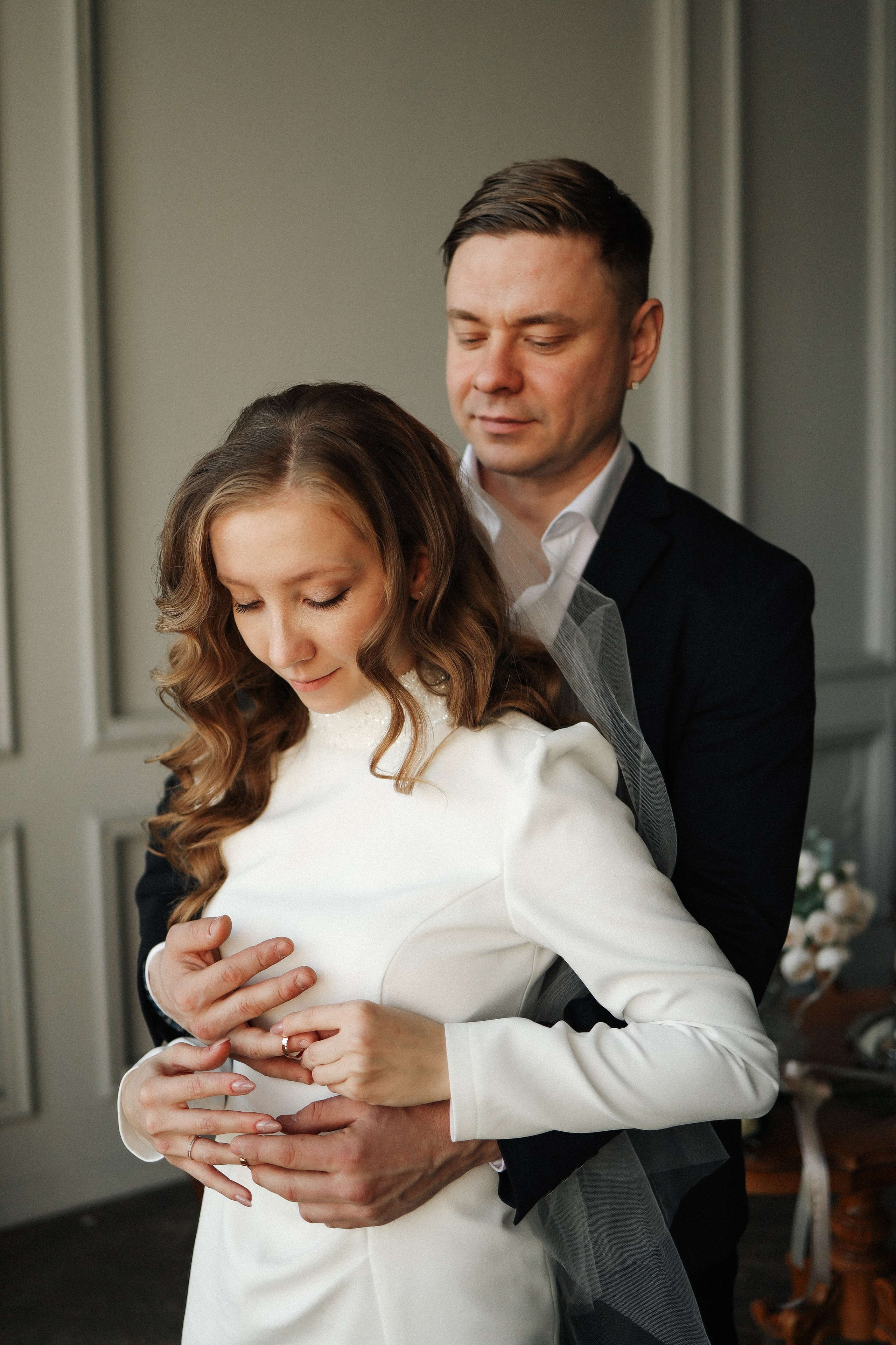 Ю. + Д. Роспись в г. Королёв, студийная лавстори. Семейный и lovestory фотограф в Москве Светлана Коняхина