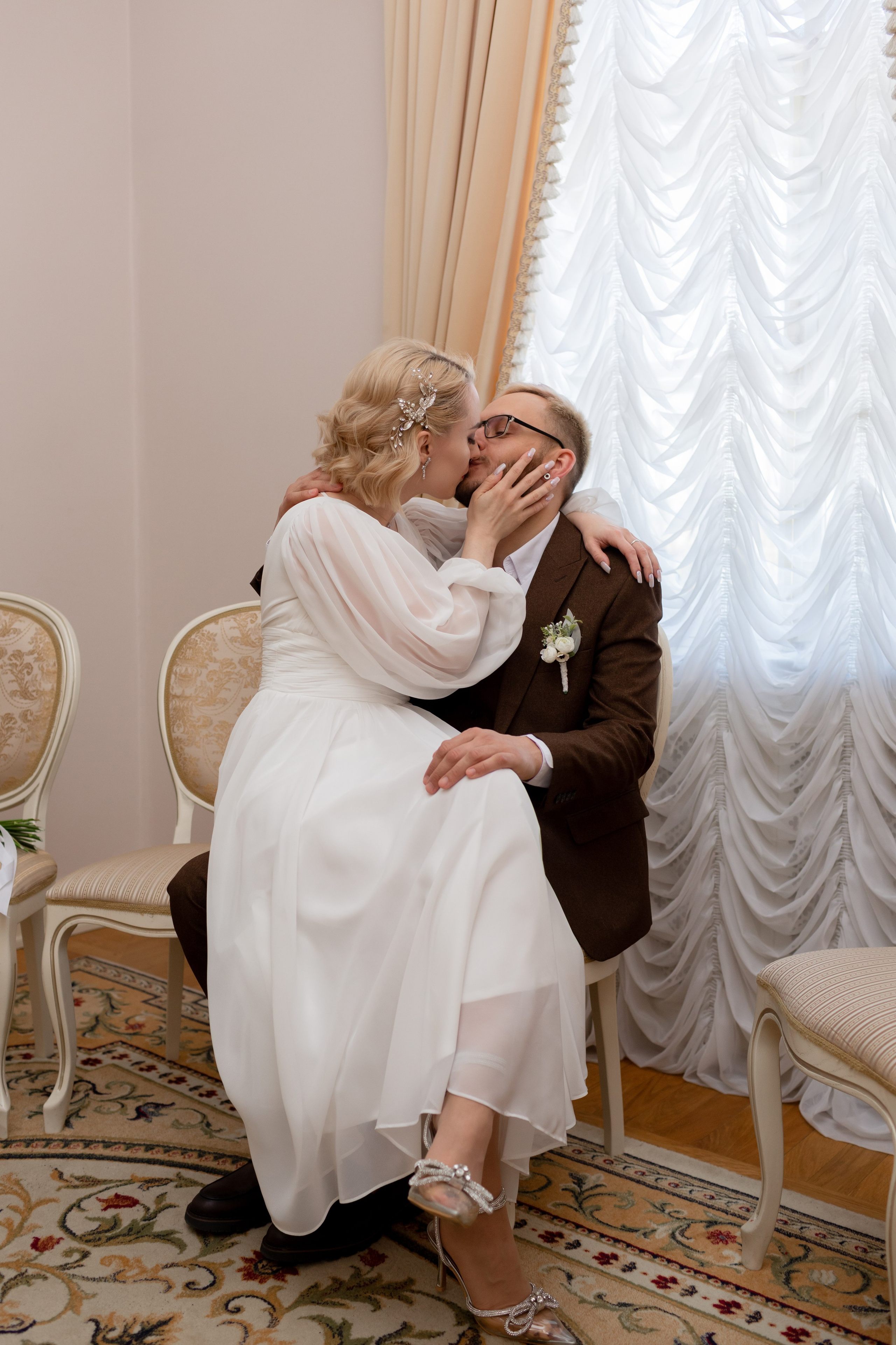 Свадебная фотосессия в Пушкине. Свадебный фотограф Кирилл Белый