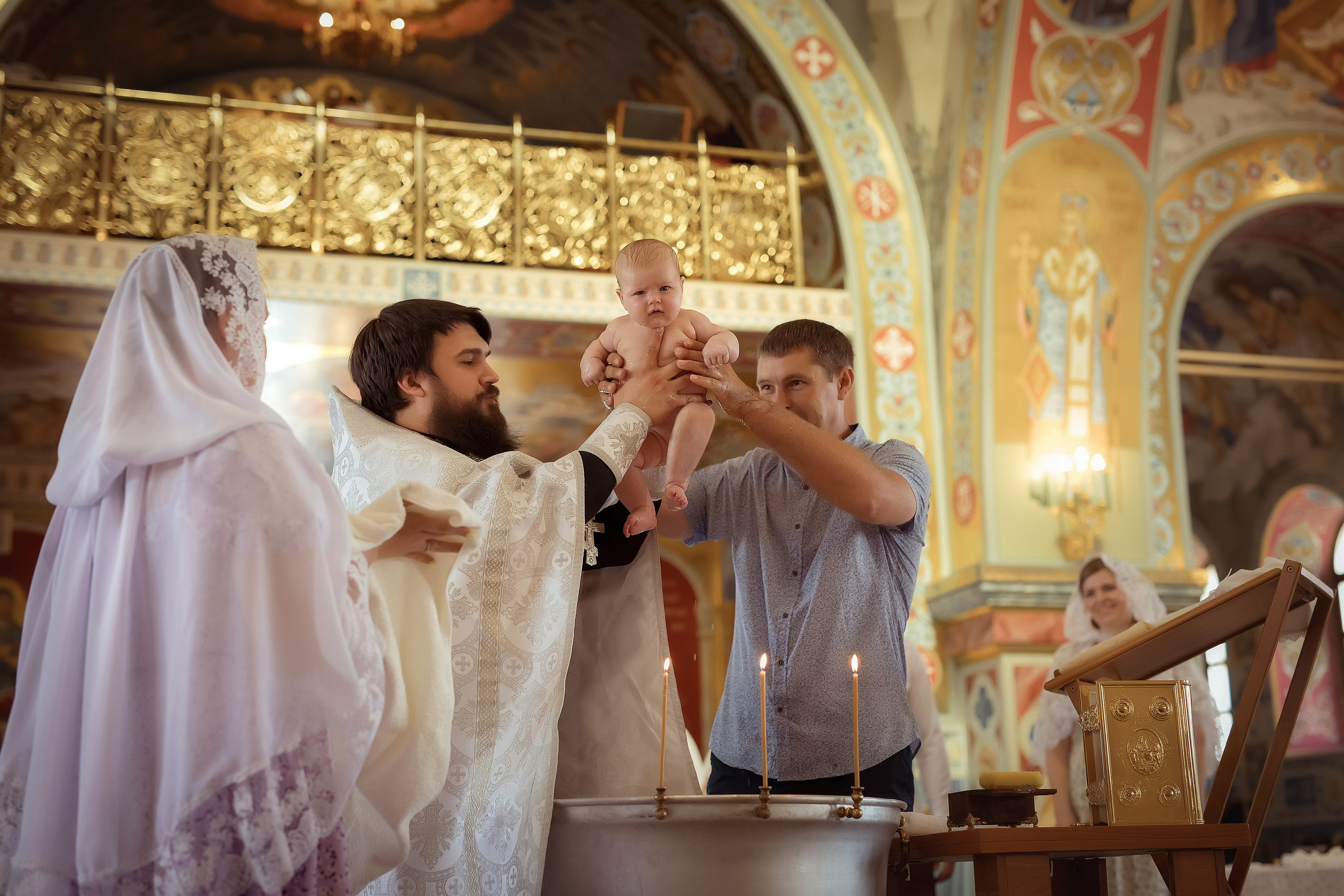 Крещение Евы Всецарица. Фотограф на крещение и венчание