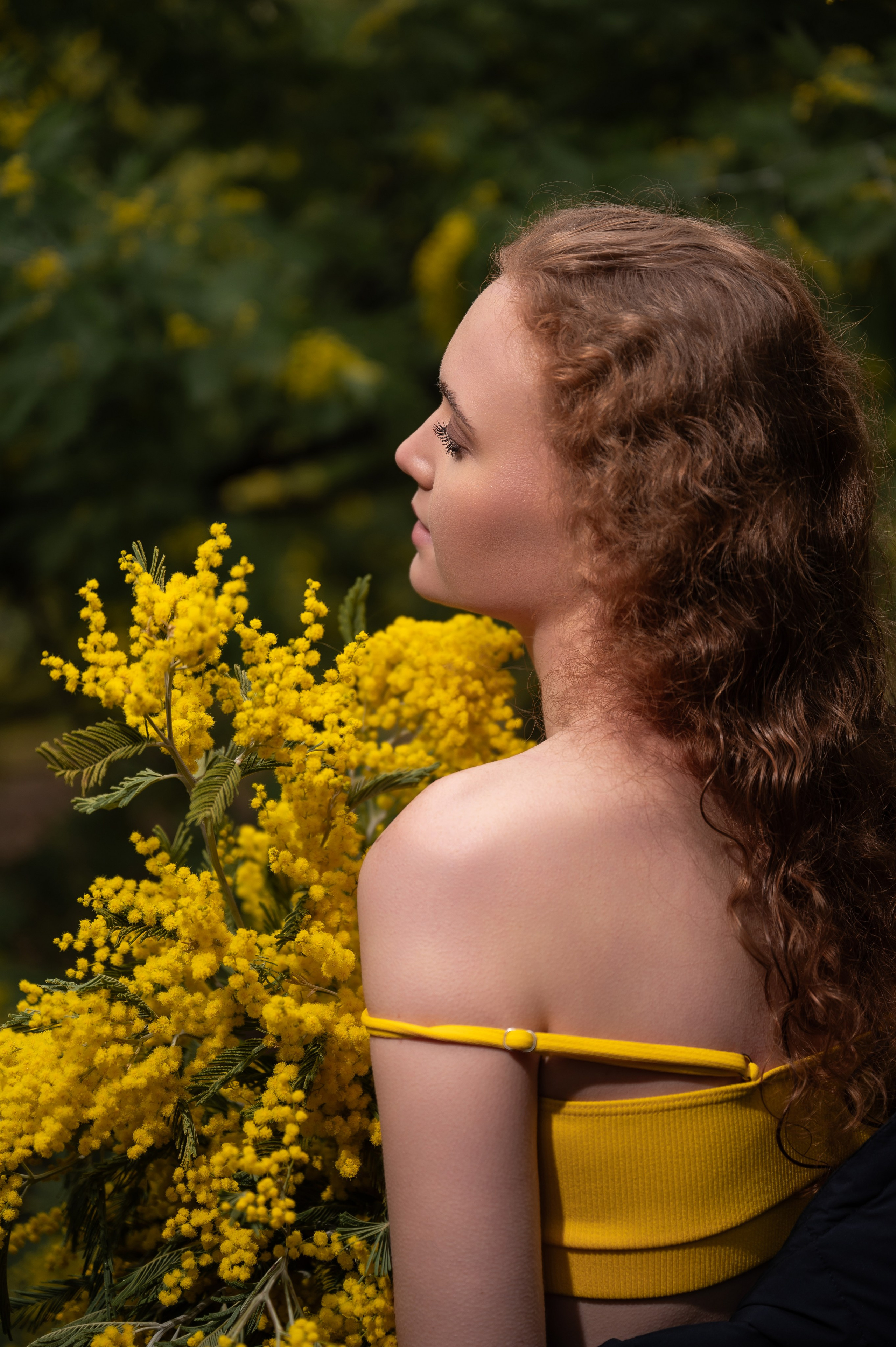 Настя мимоза. Наталья Слесаренко фотограф в Сочи