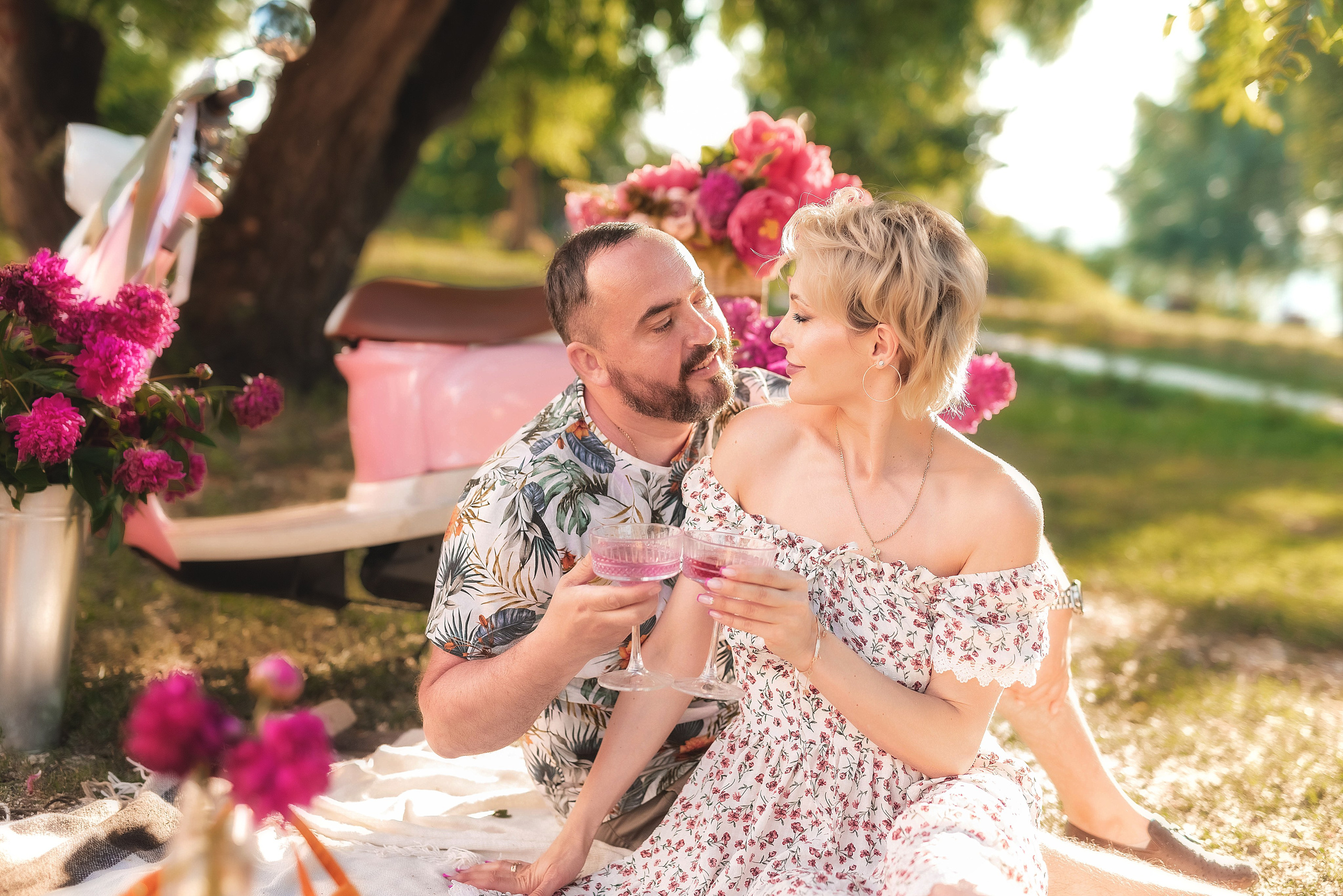 Фотосессия со скутером. Семейный, детский фотограф в Воронеже Анна Никитина