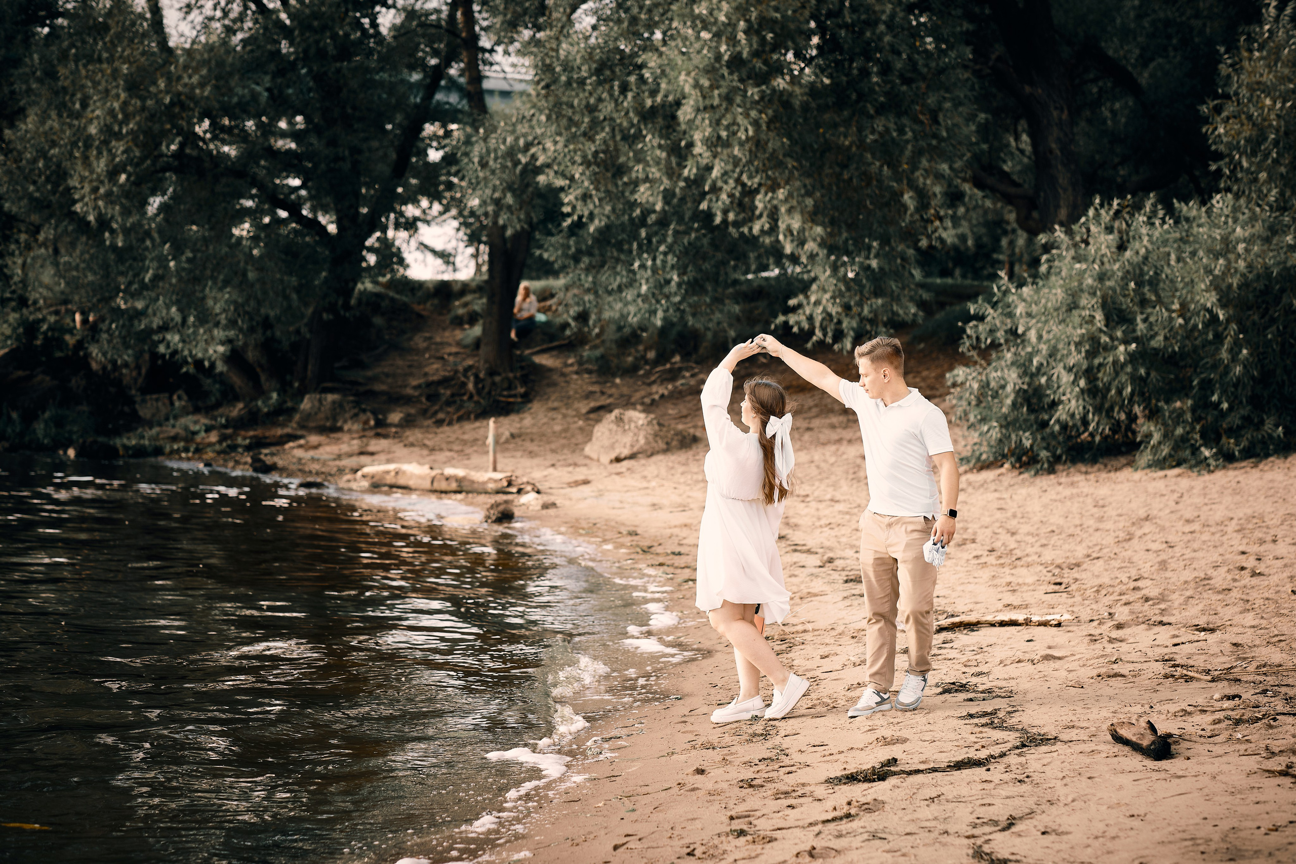 Прогулка по берегу Волги. Семейный и детский фотограф в Ярославле Юлия Галашина