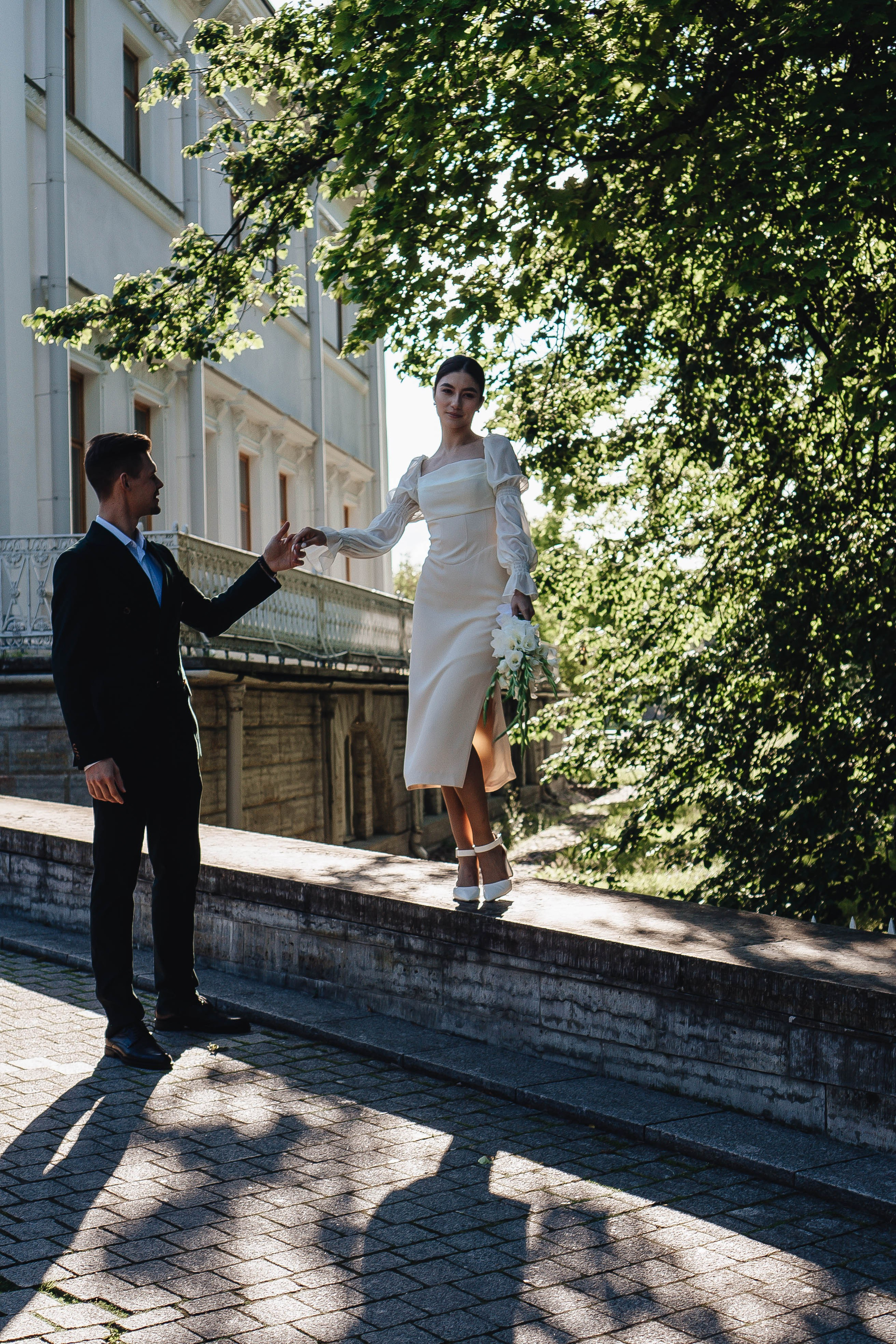 СВАДЕБНАЯ СЬЕМКА НА РАССВЕТЕ НА ЕЛАГИНОМ ОСТОРОВЕ. Профессиональный фотограф, Санкт-Петербург — Виктория Богомолова