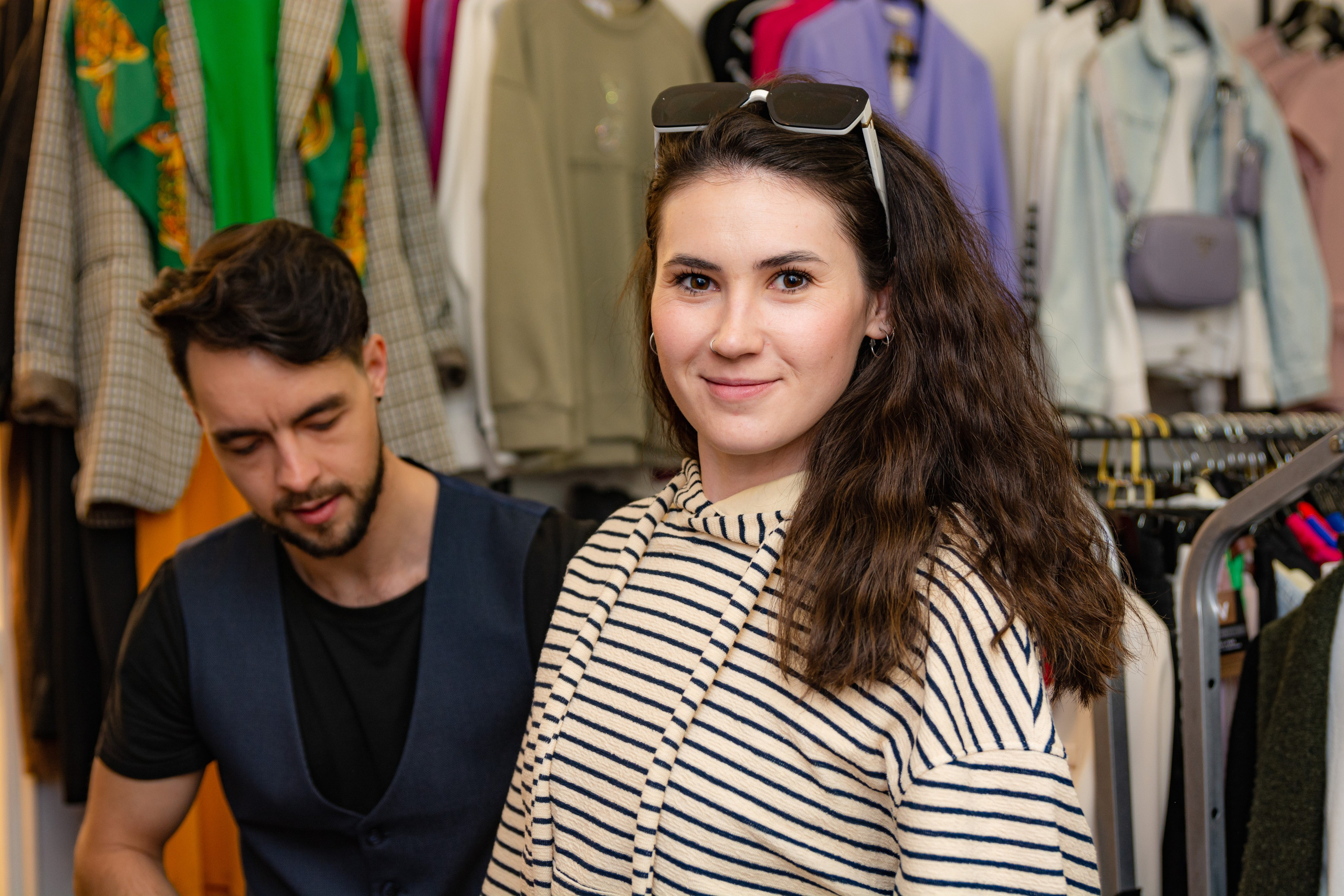 Шопинг со стилистом. Портретный фотограф в Санкт-Петербурге Дмитриева Наталия