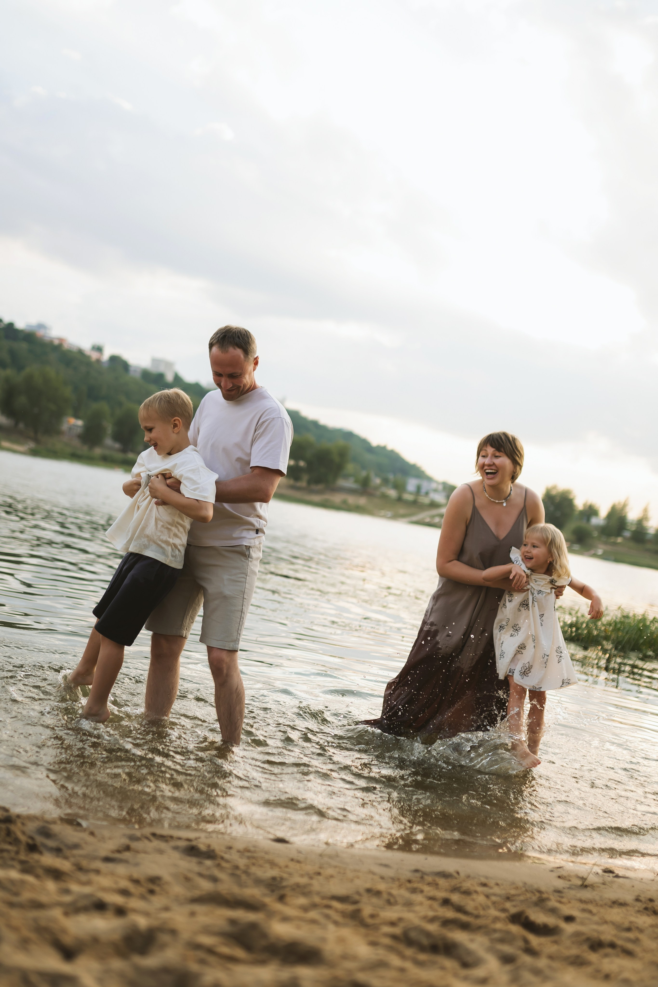 Света, Максим, Никита и Даша. Семейный и портретный фотограф Нижний Новгород