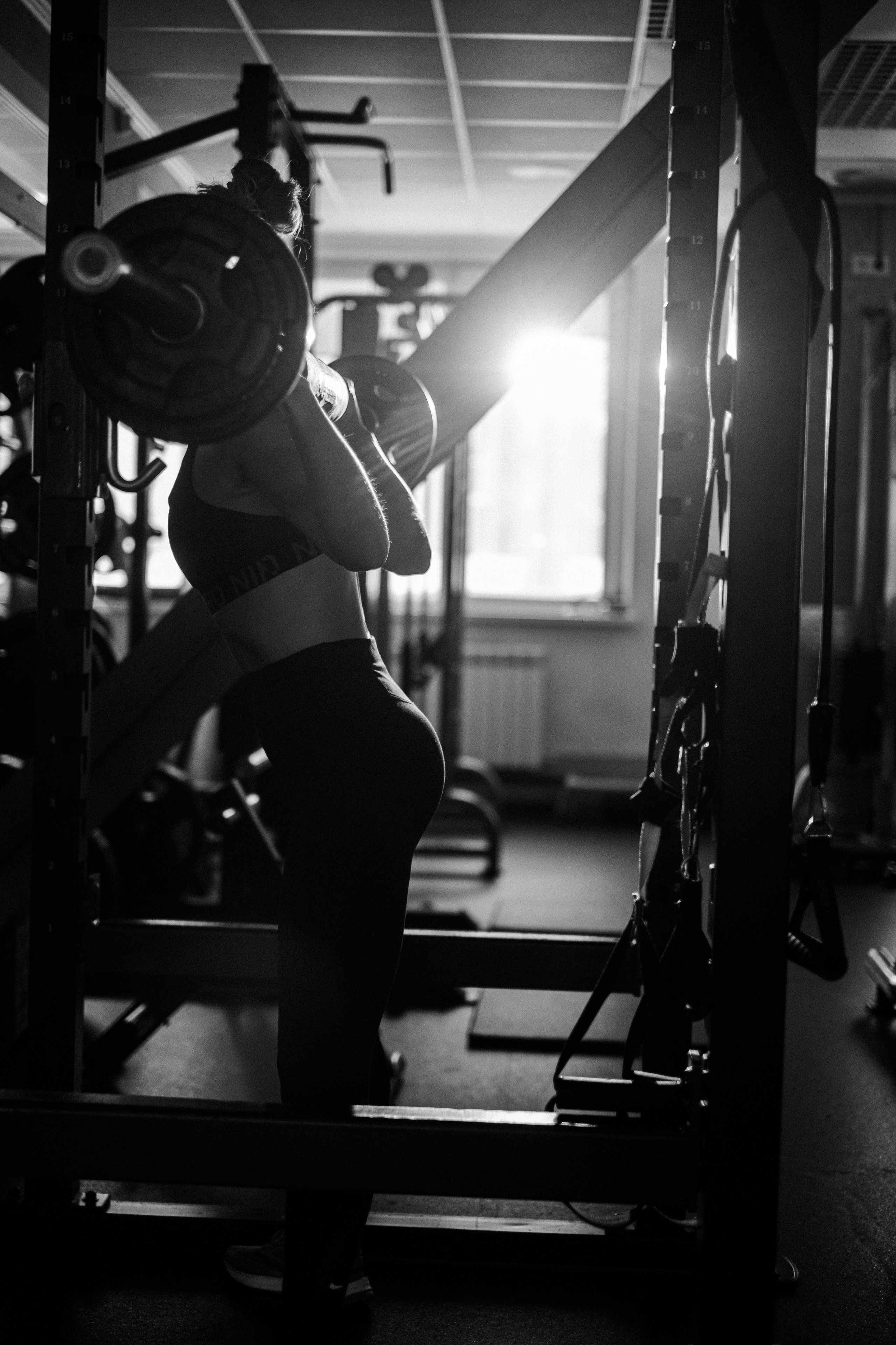 Фотосессия в тренажерном зале: Новосибирск | Спортивная съемка. Ксения Ильиных — Фотограф в Новосибирске