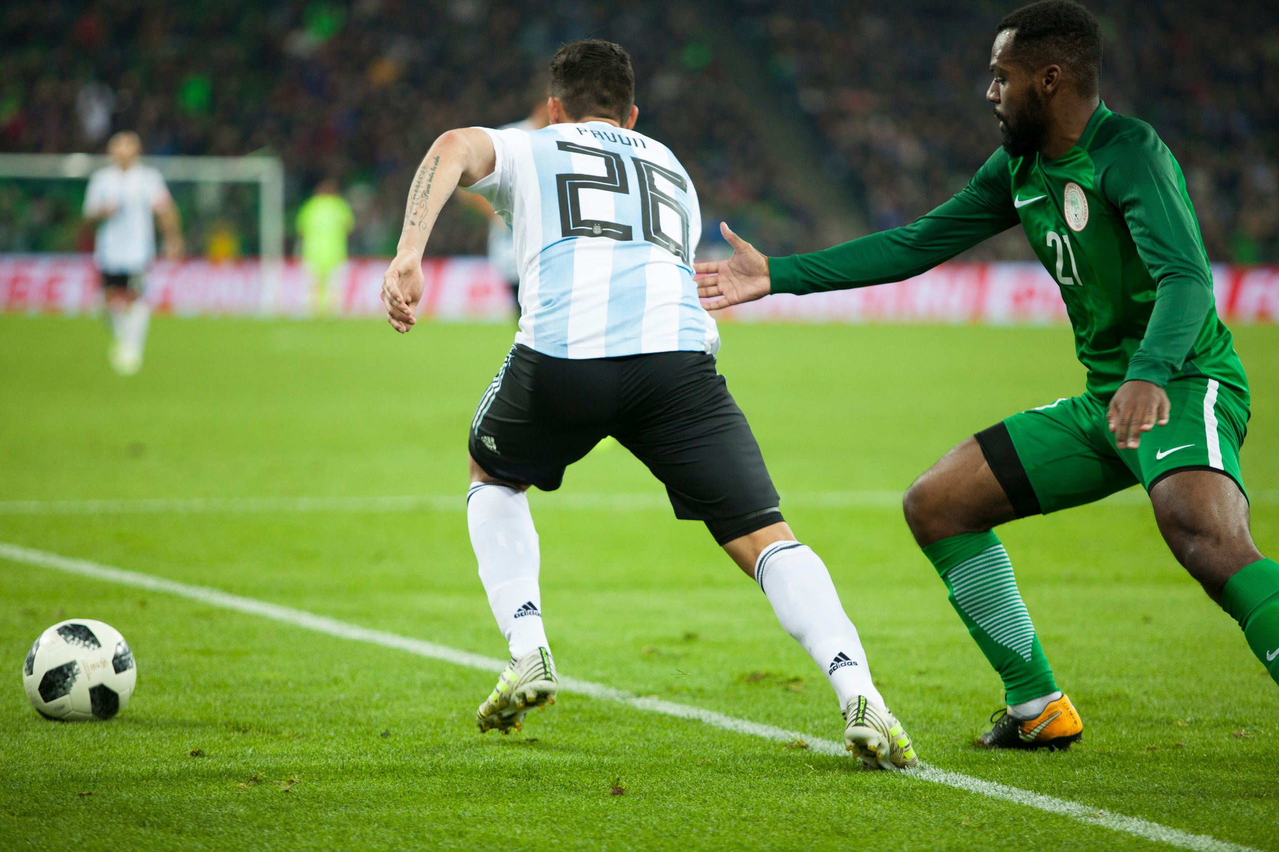 Сборная Аргентины — сборная Нигерии