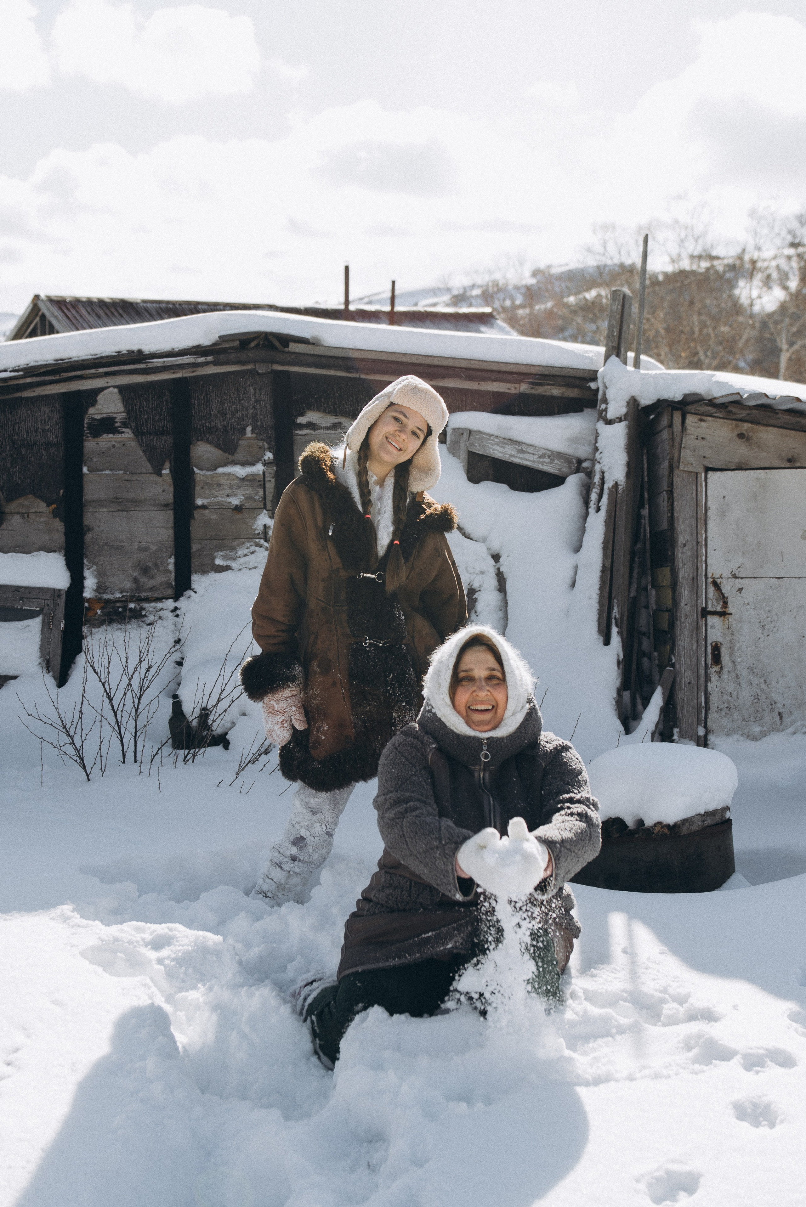 Марина и Таисия. Ирина Метелица фотограф на Шикотане