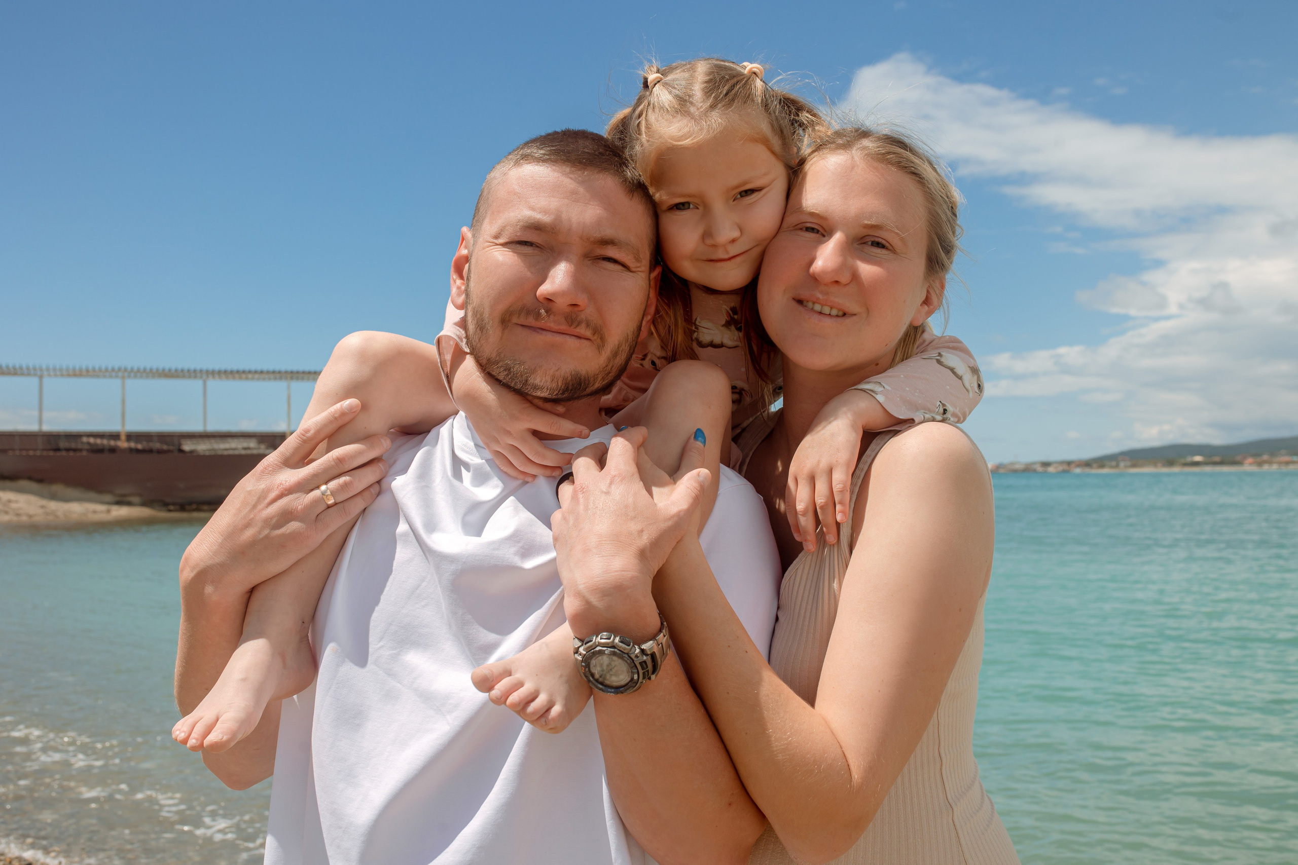 Алиса, Павел и Маруся. Фотограф в Геленджике, Архипо-Осиповке, Абрау-Дюрсо, Кринице Виктория
