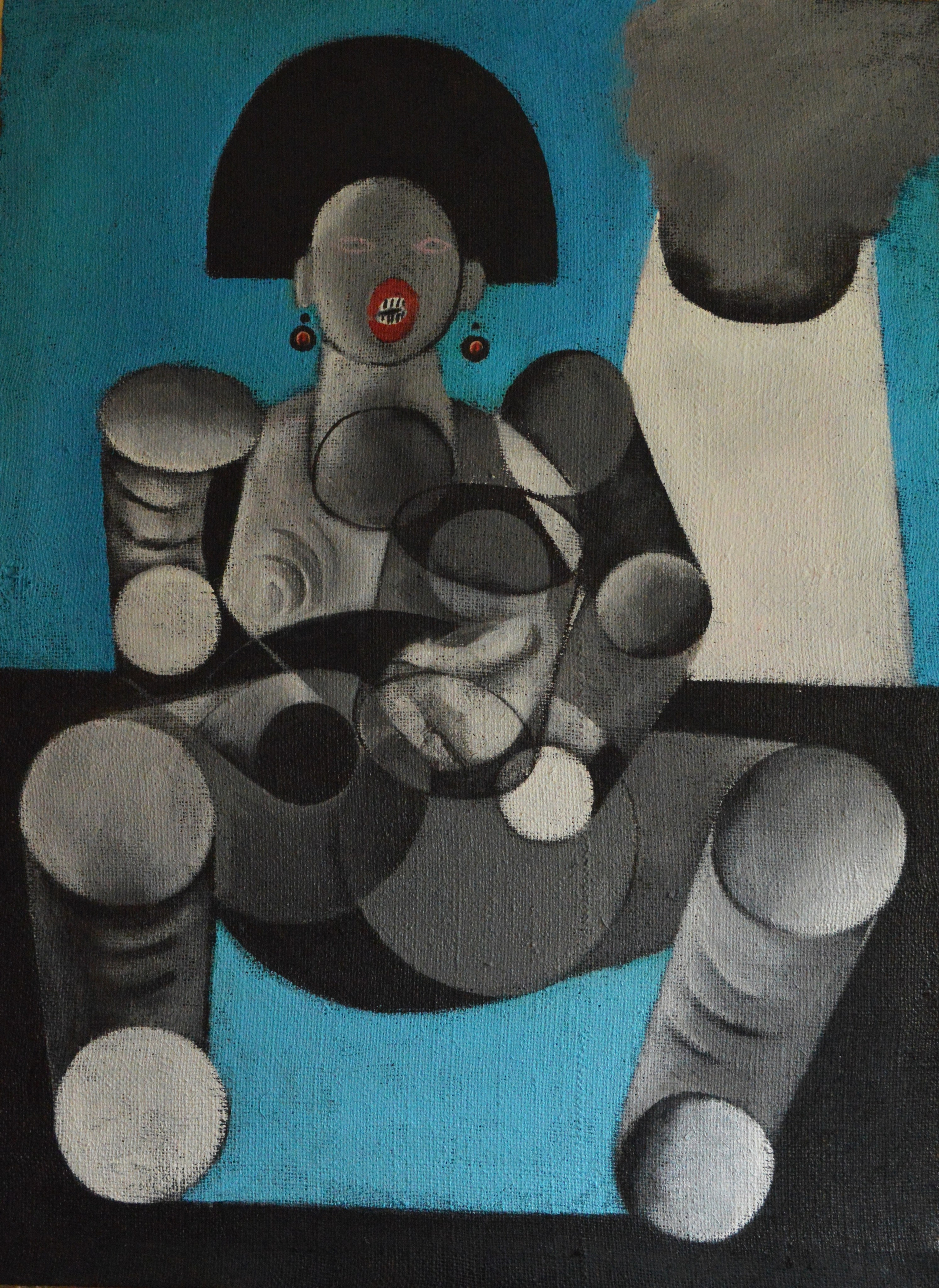 Живопись. Серия " Собери себя если сможешь». Лилия Ким. Междисциплинарный художник