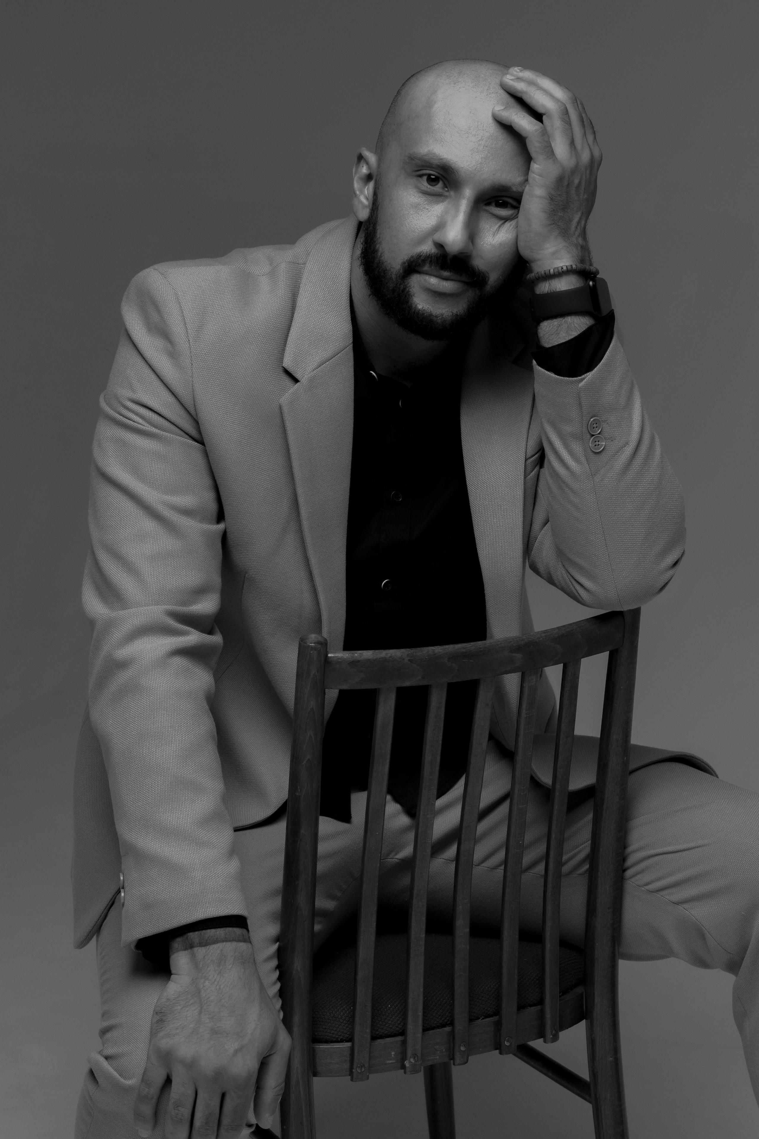 Мужская студийная фотосессия. Свадебный фотограф Калининград