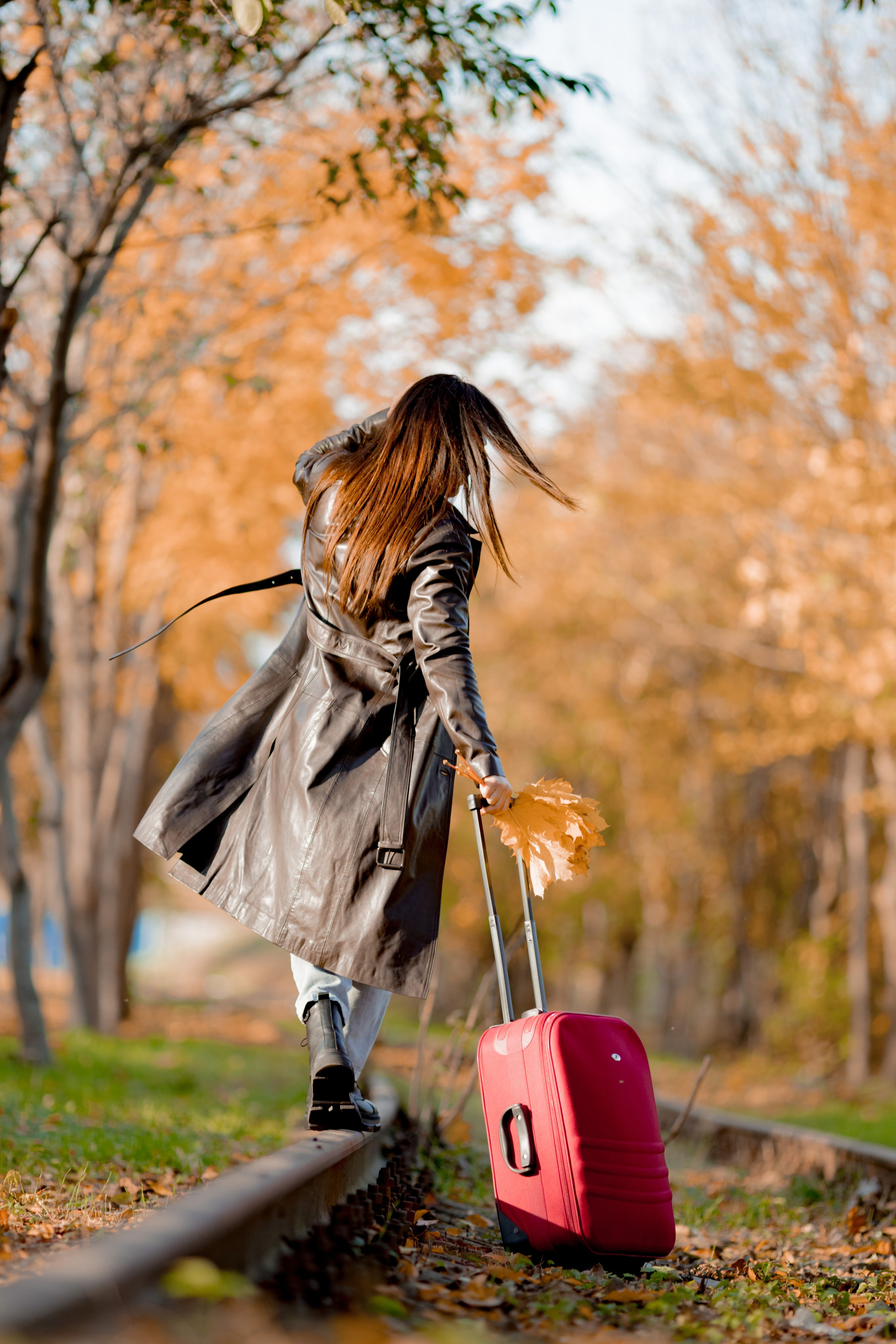 Осень. Профессиональный фотограф и видеооператор