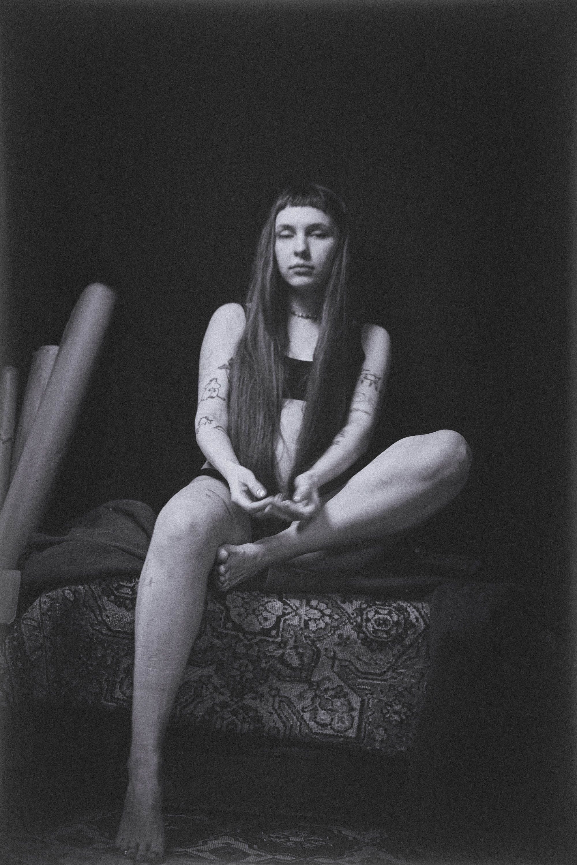 Катя. Домашняя студия. RawCat. Портретная фотография Екатеринбург