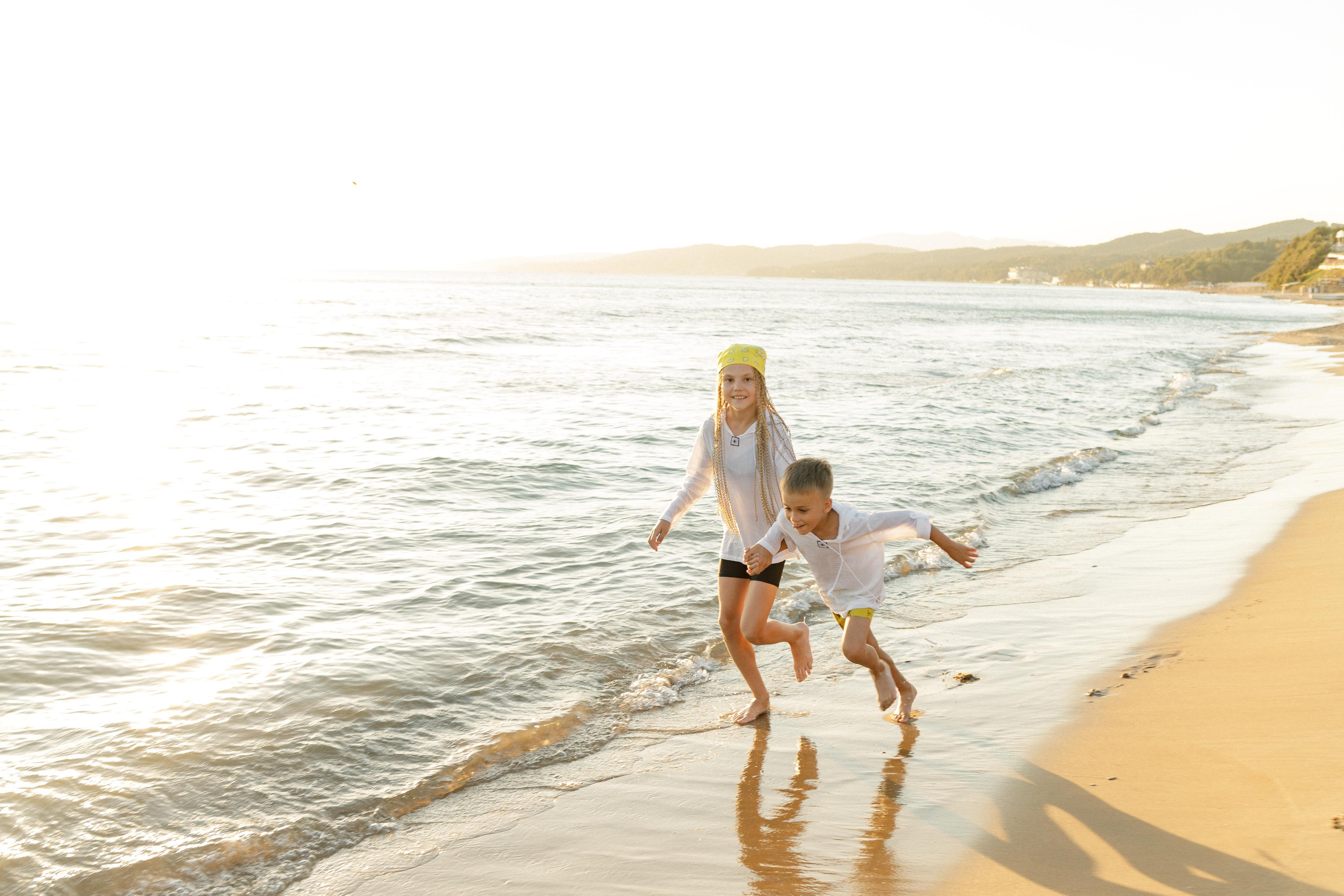 Саша, Ксюша, Полина и Миша