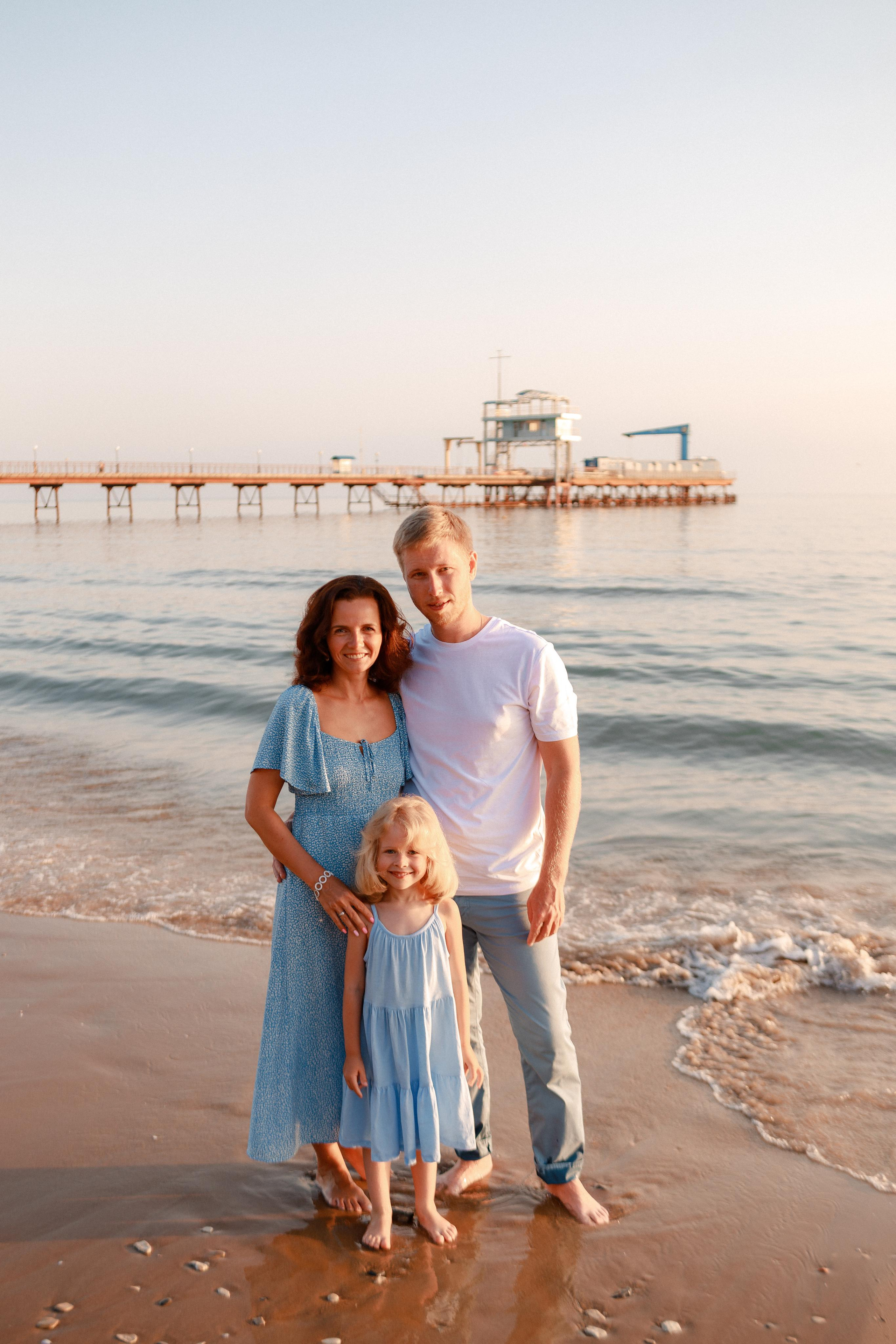 Леонид, Юлия и Сонечка