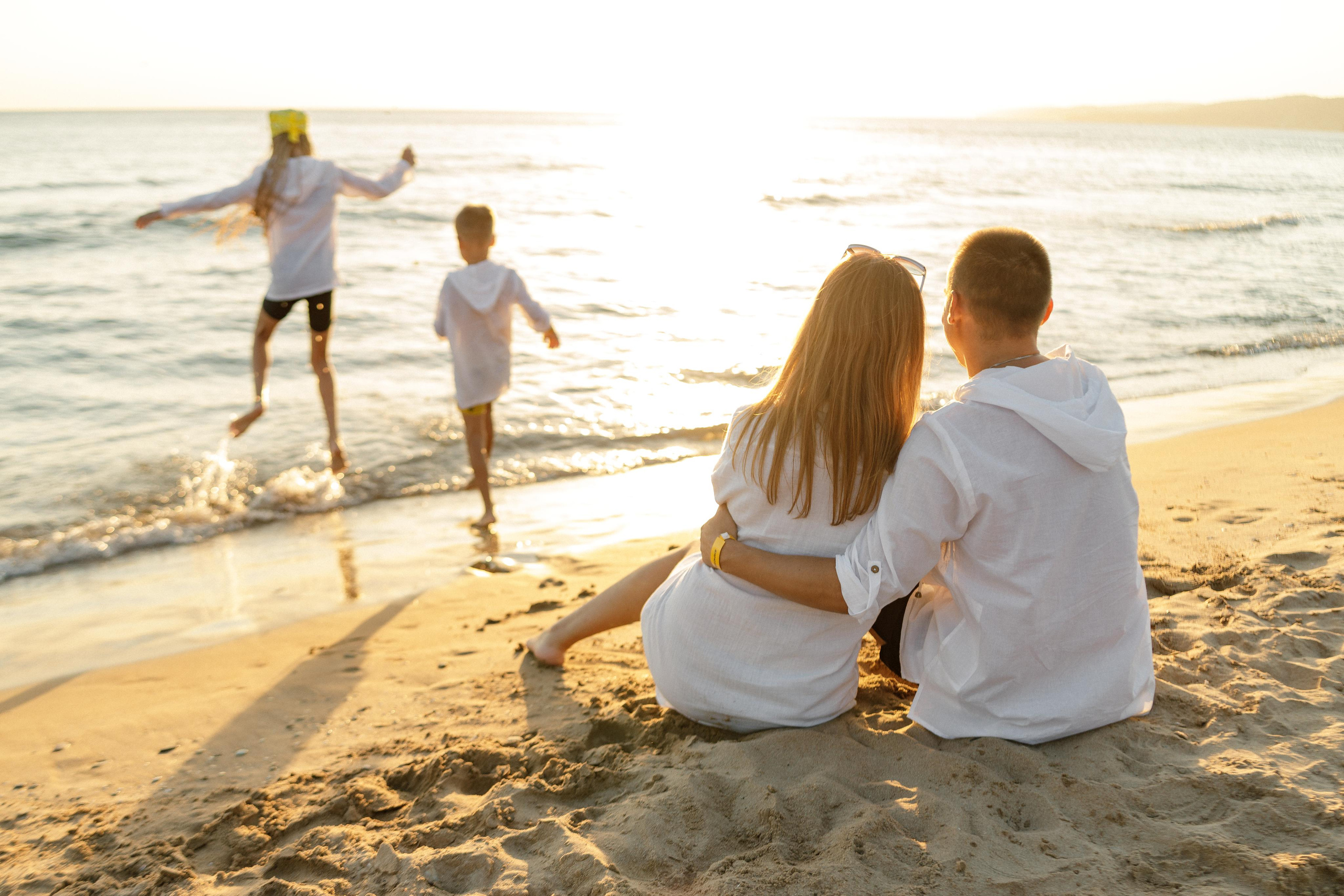 Саша, Ксюша, Полина и Миша