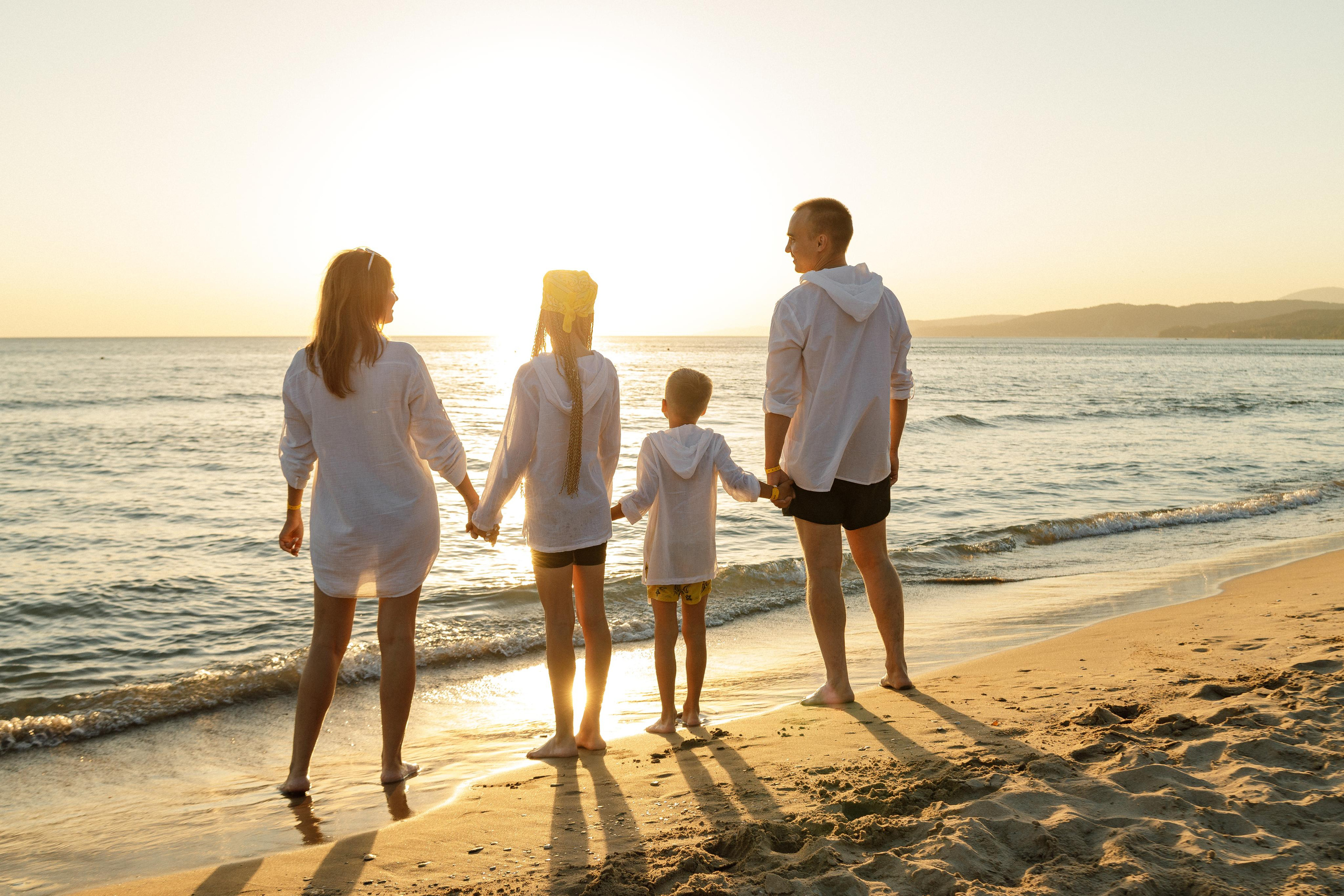 Саша, Ксюша, Полина и Миша