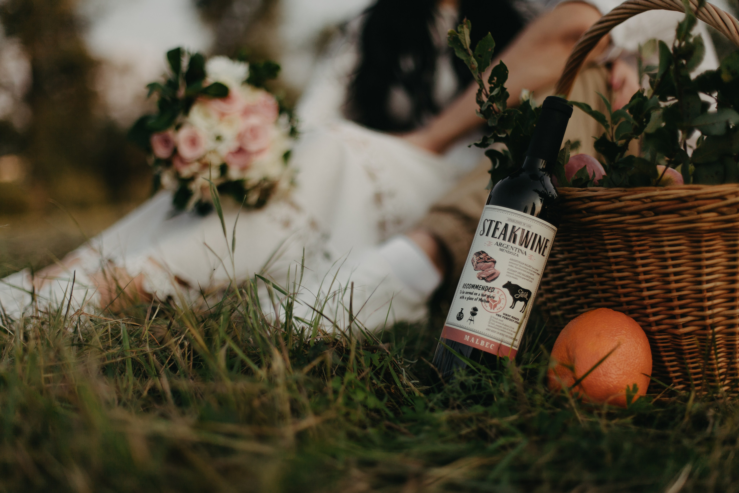 Свадебная лавстори на закате