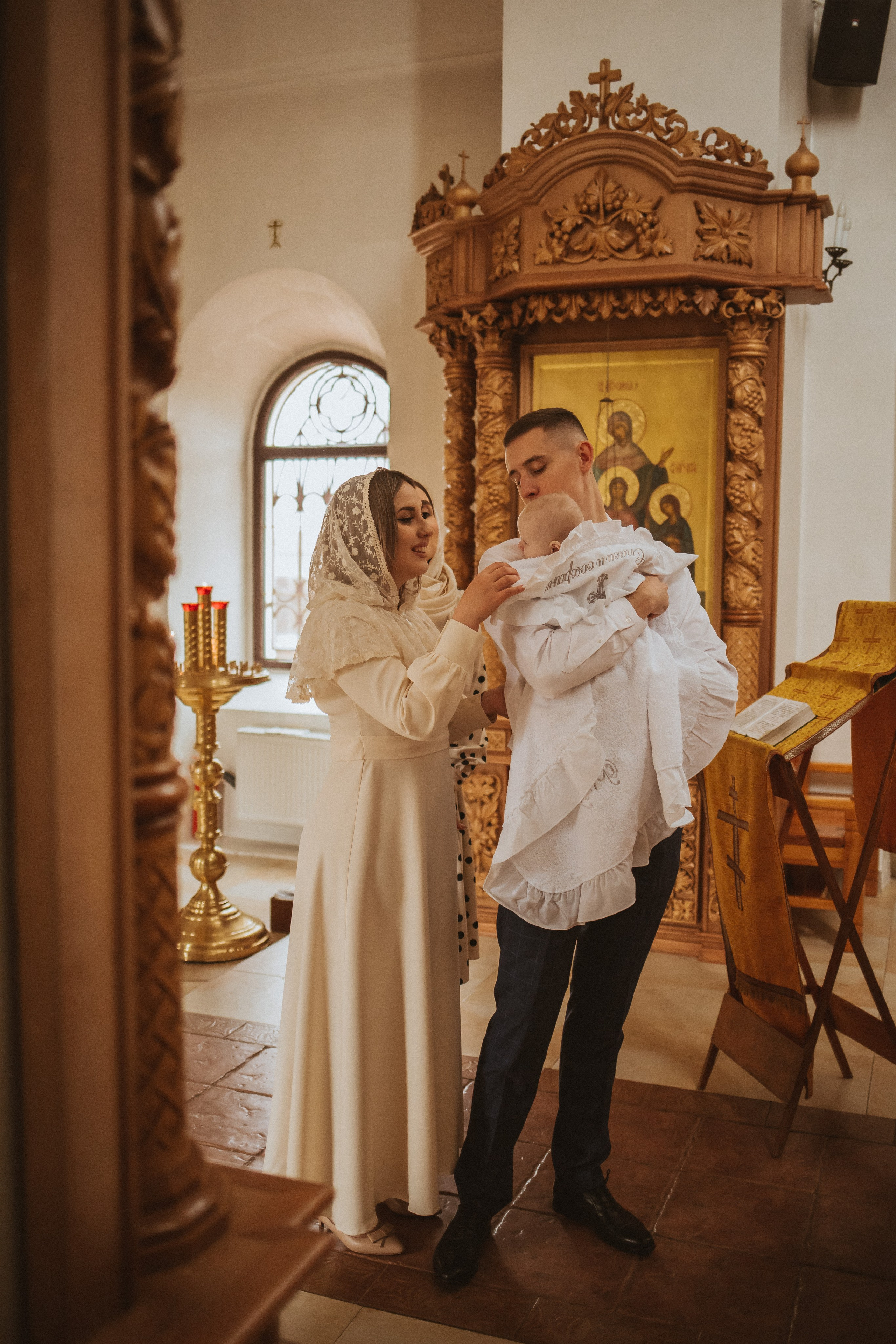 Таинство Крещения. Семейный фотограф Анна Шелепова