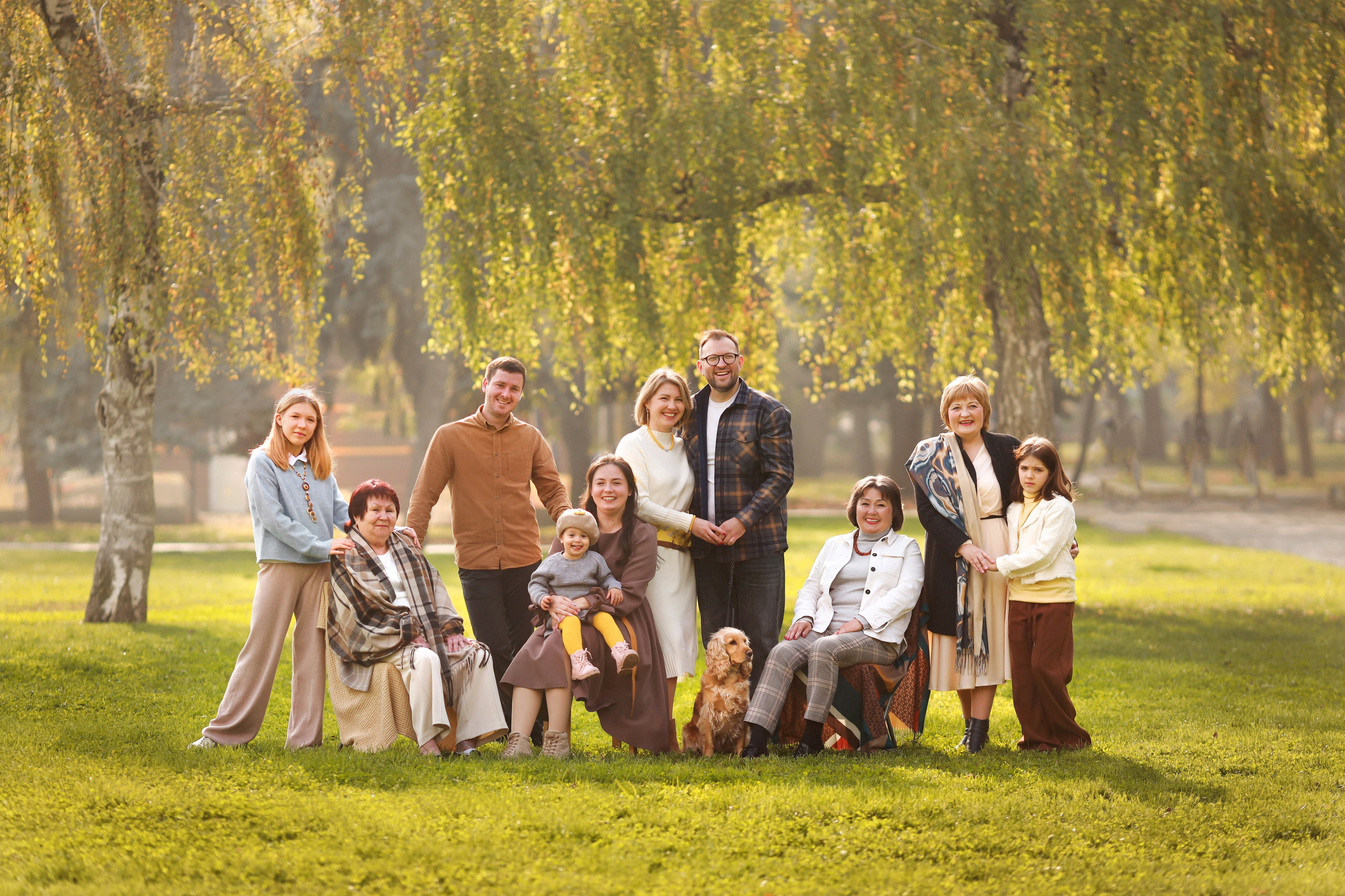 Семейная фотосессия на природе. Семейный и школьный фотограф в Краснодаре Юлия Избенко. Выпускные альбомы Краснодар