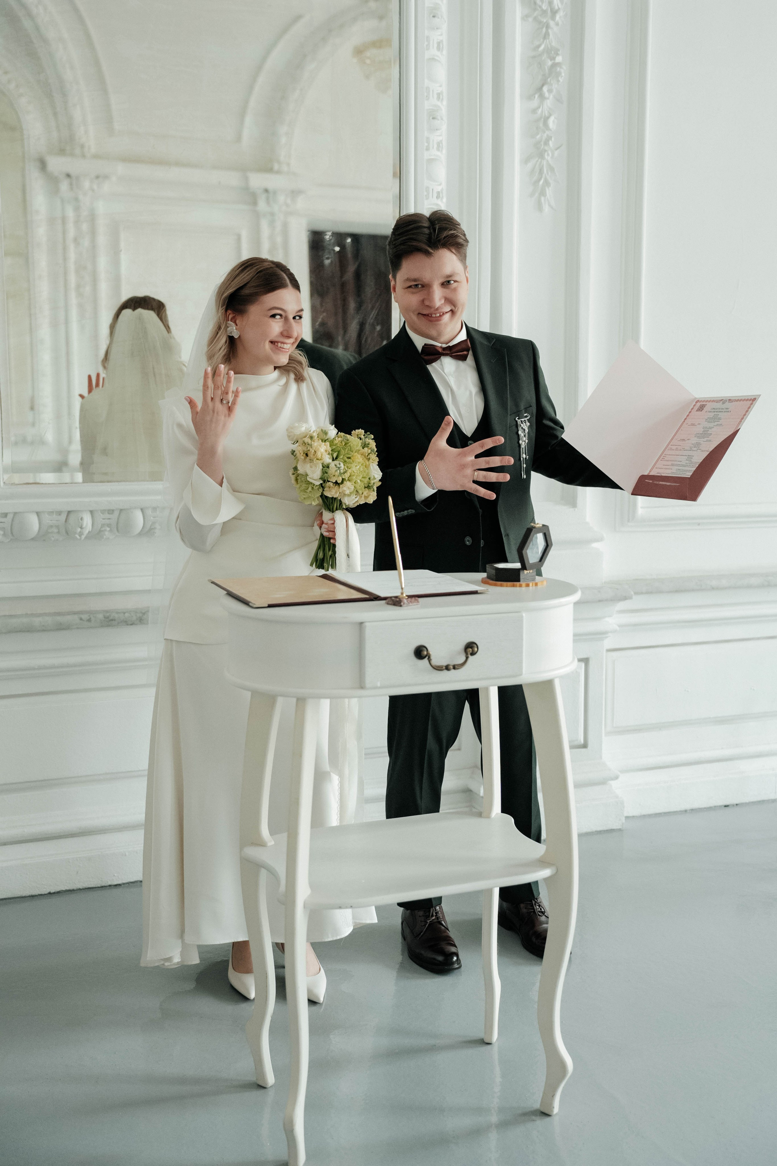 Евгений и Анастасия / Особняк Спиридонова, МГУ. Свадебный фотограф Москва Александра Аверкова