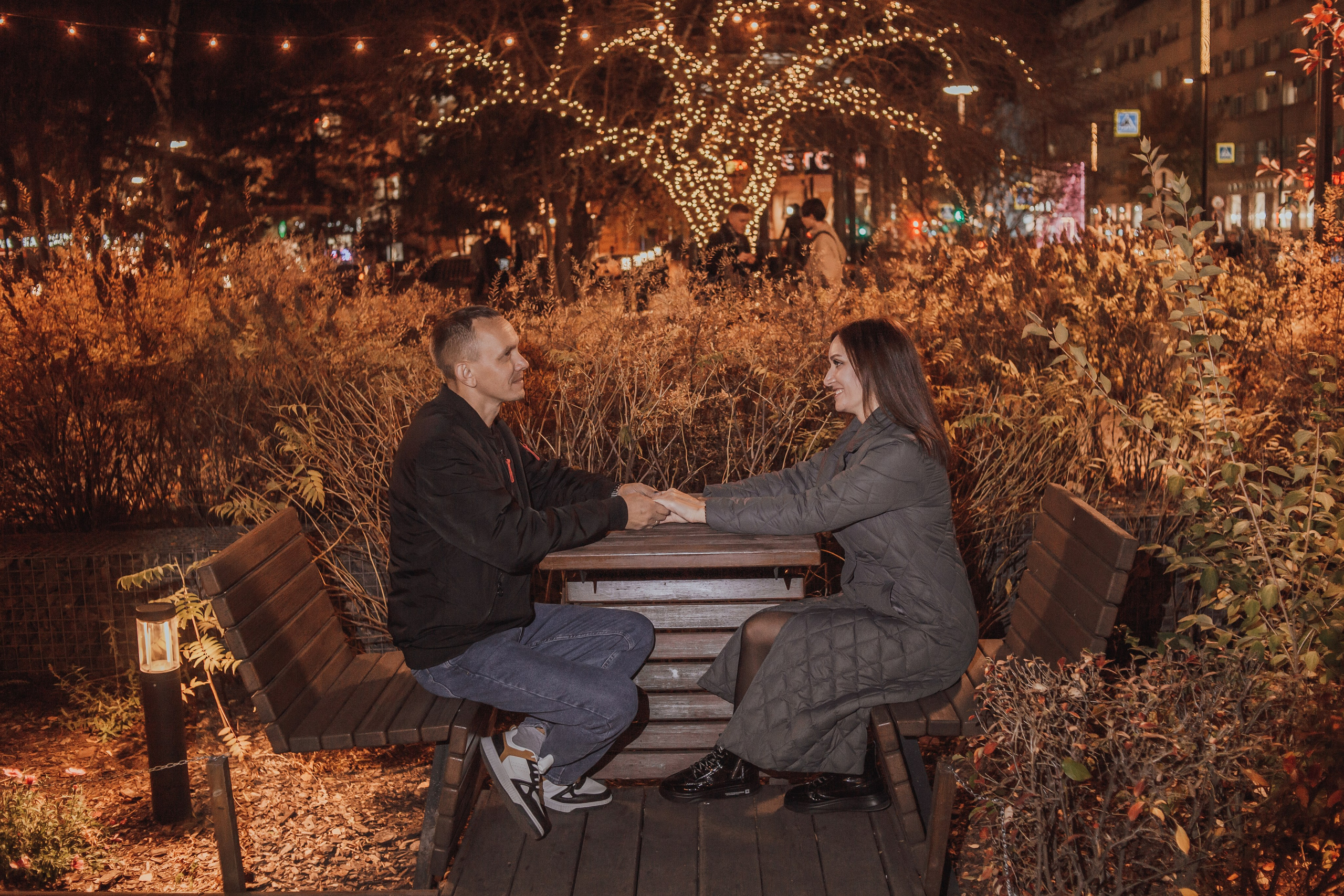 Алёна и Александр. Вечерняя прогулка. Фотограф Регина Крикунова г. Красноярск