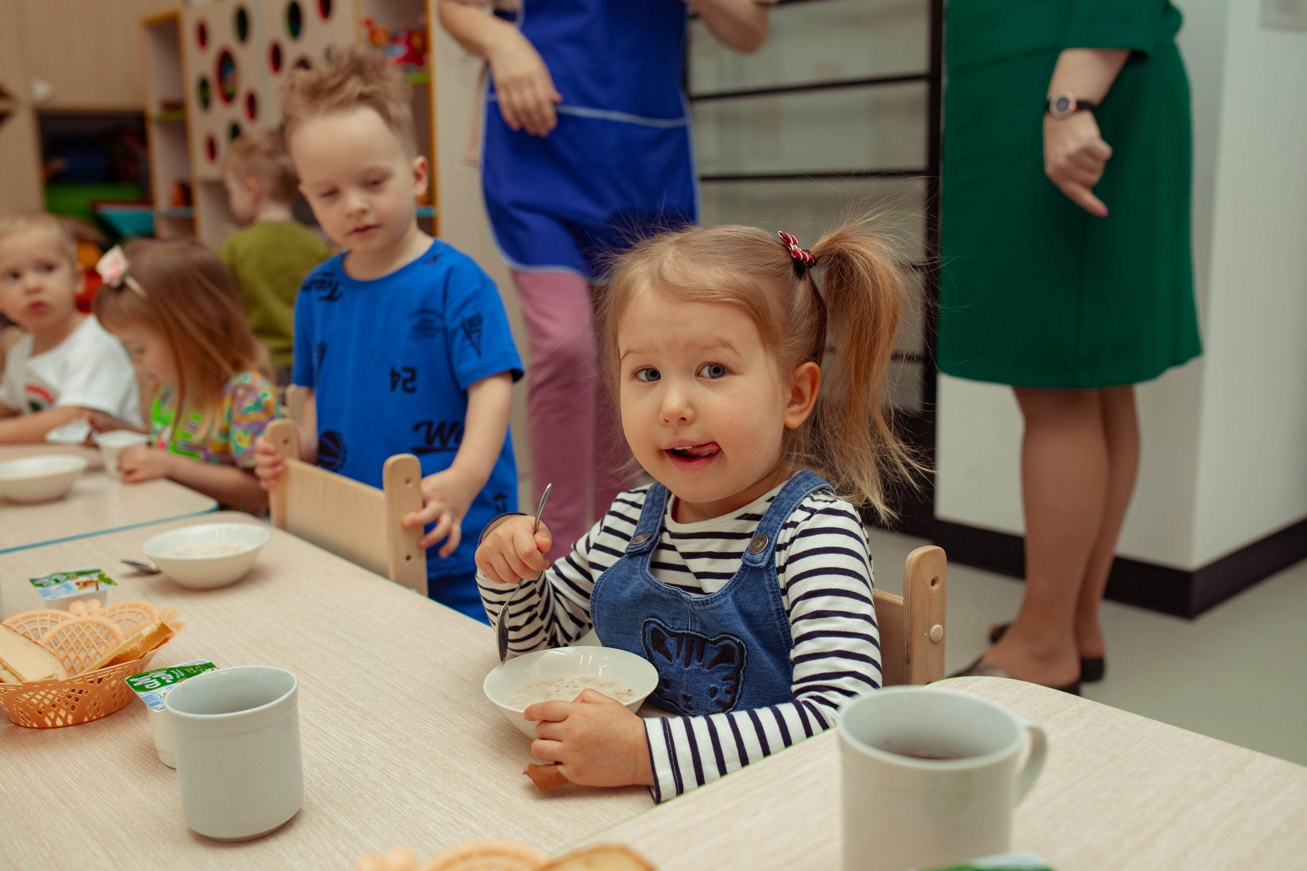 Праздник весны в детском саду. Семейный и детский фотограф в Москве Дорогова Екатерина