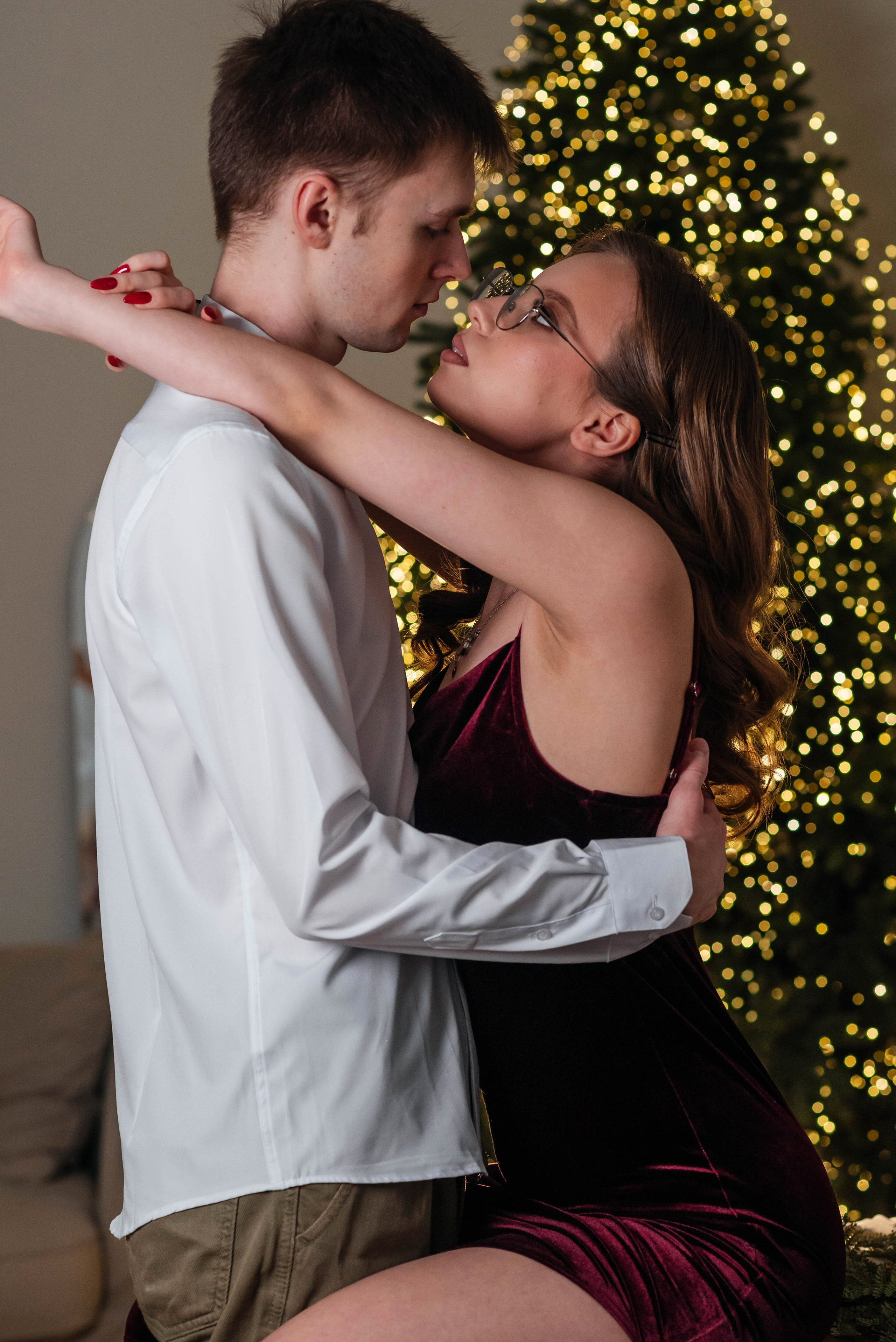 Новогоднее lovestory. Свадебный фотограф в Сергиевом Посаде недорого Ольга Гузанова