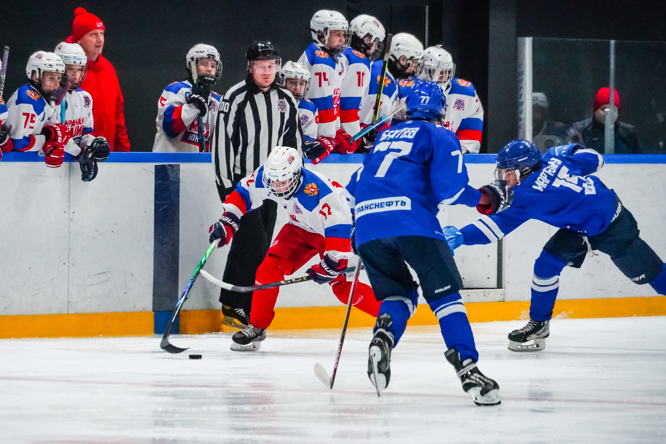 Красная Машина Юниор — Динамо. Спортивный фотограф | Москва