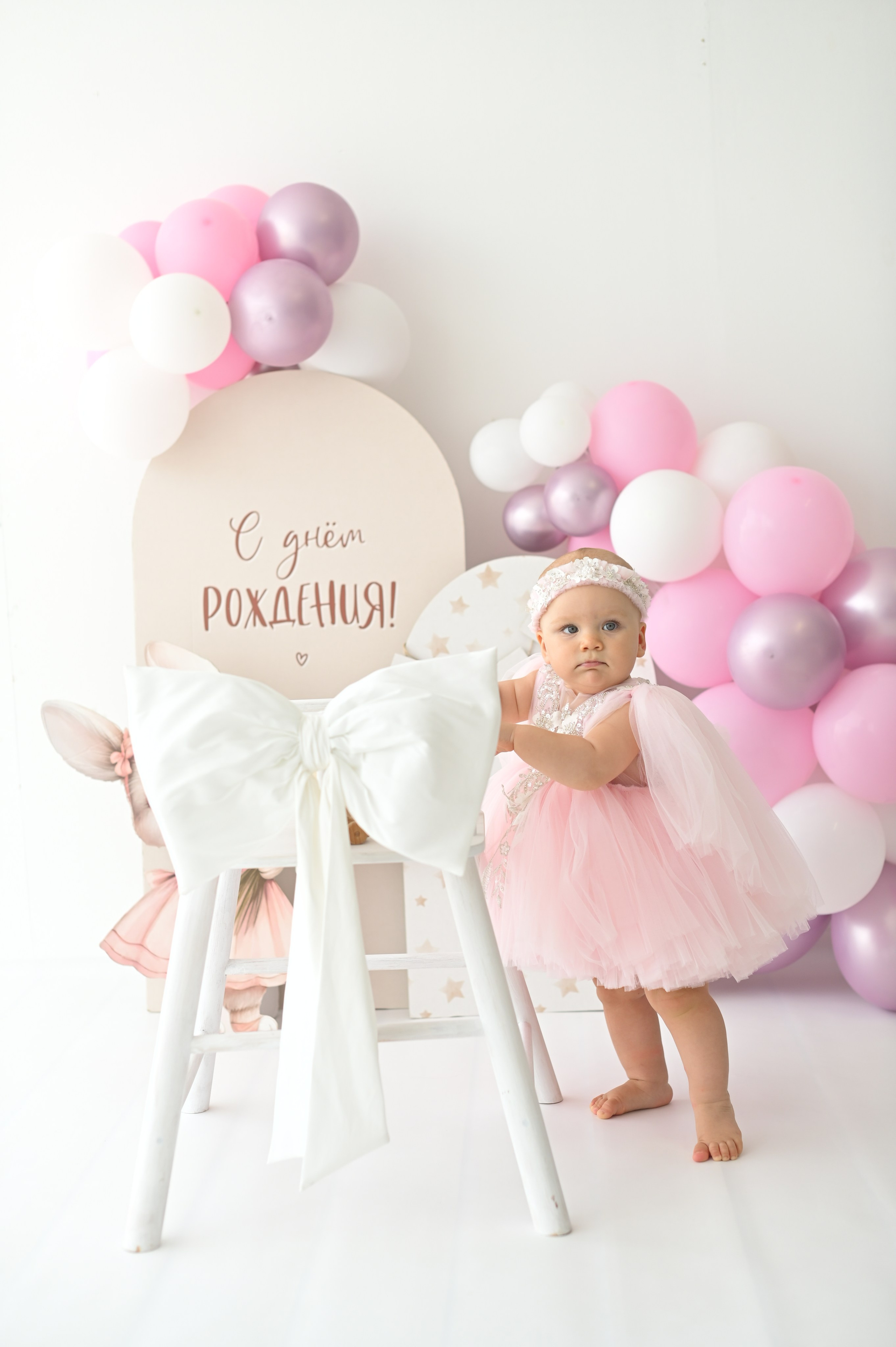 « Годик Девочки ». Фотограф новорожденных во Владивостоке Панова Татьяна