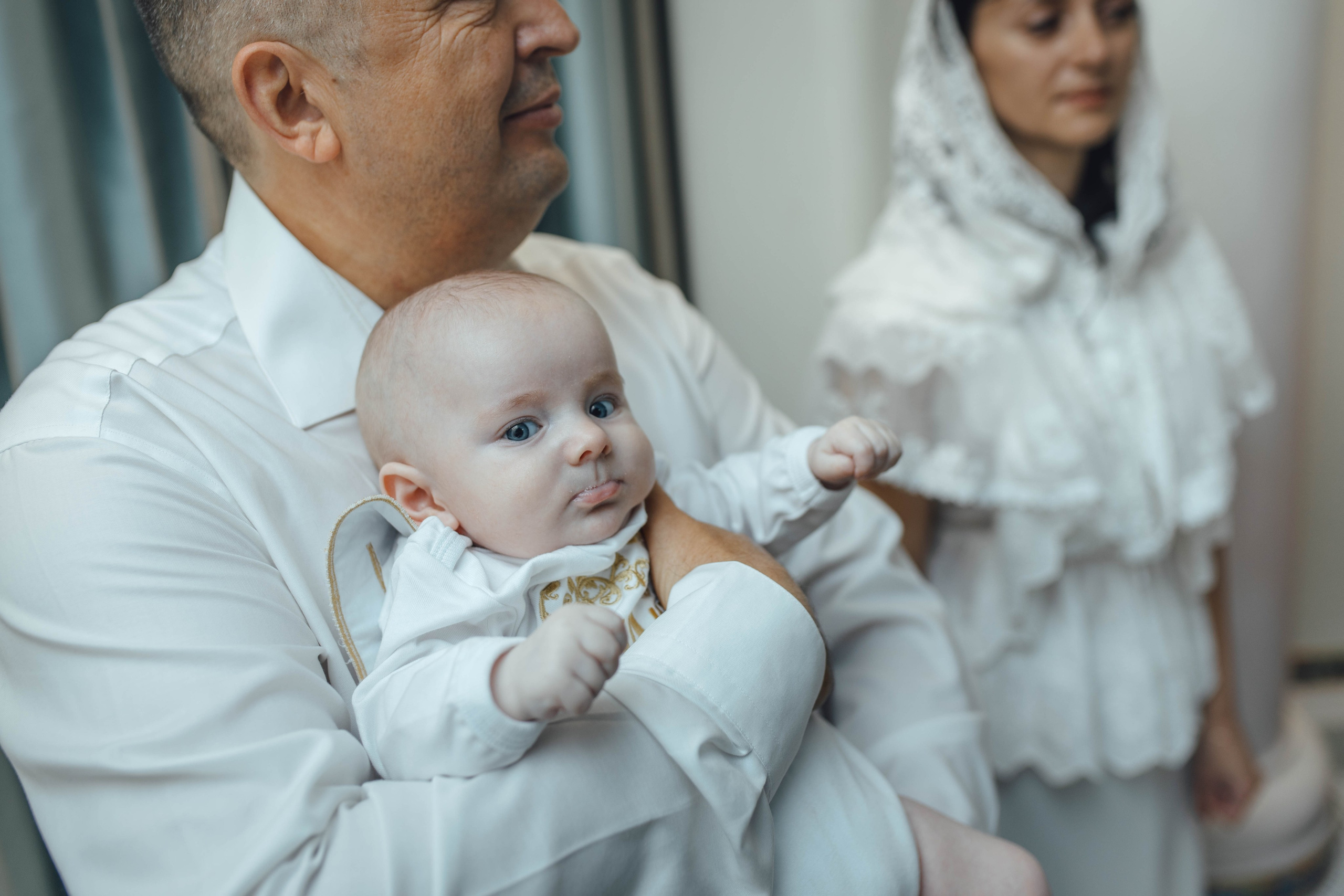 Крещение Михаила, храм Святой Троицы, июнь 2025