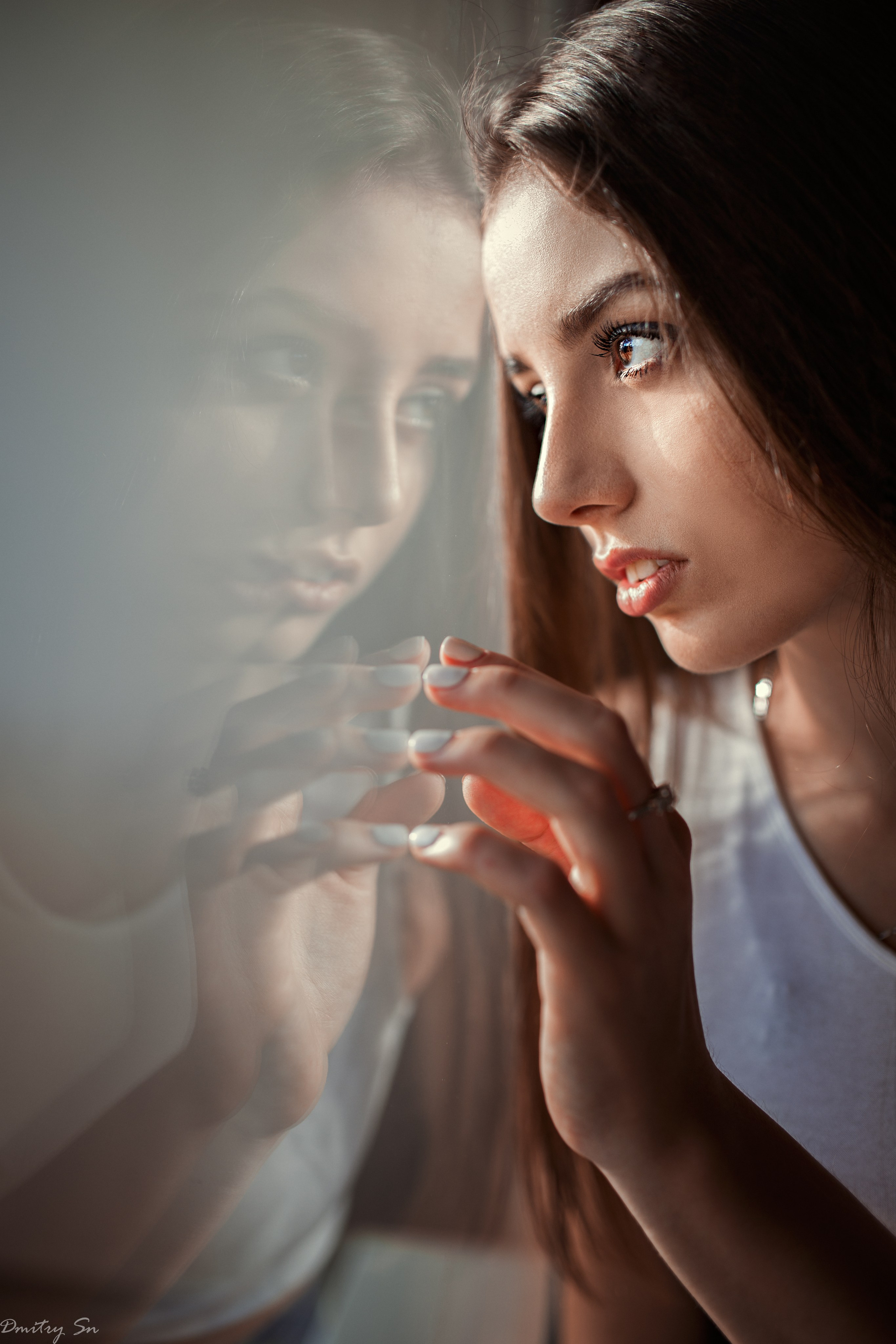 Фотосессия с Миленой у окна для «себя»