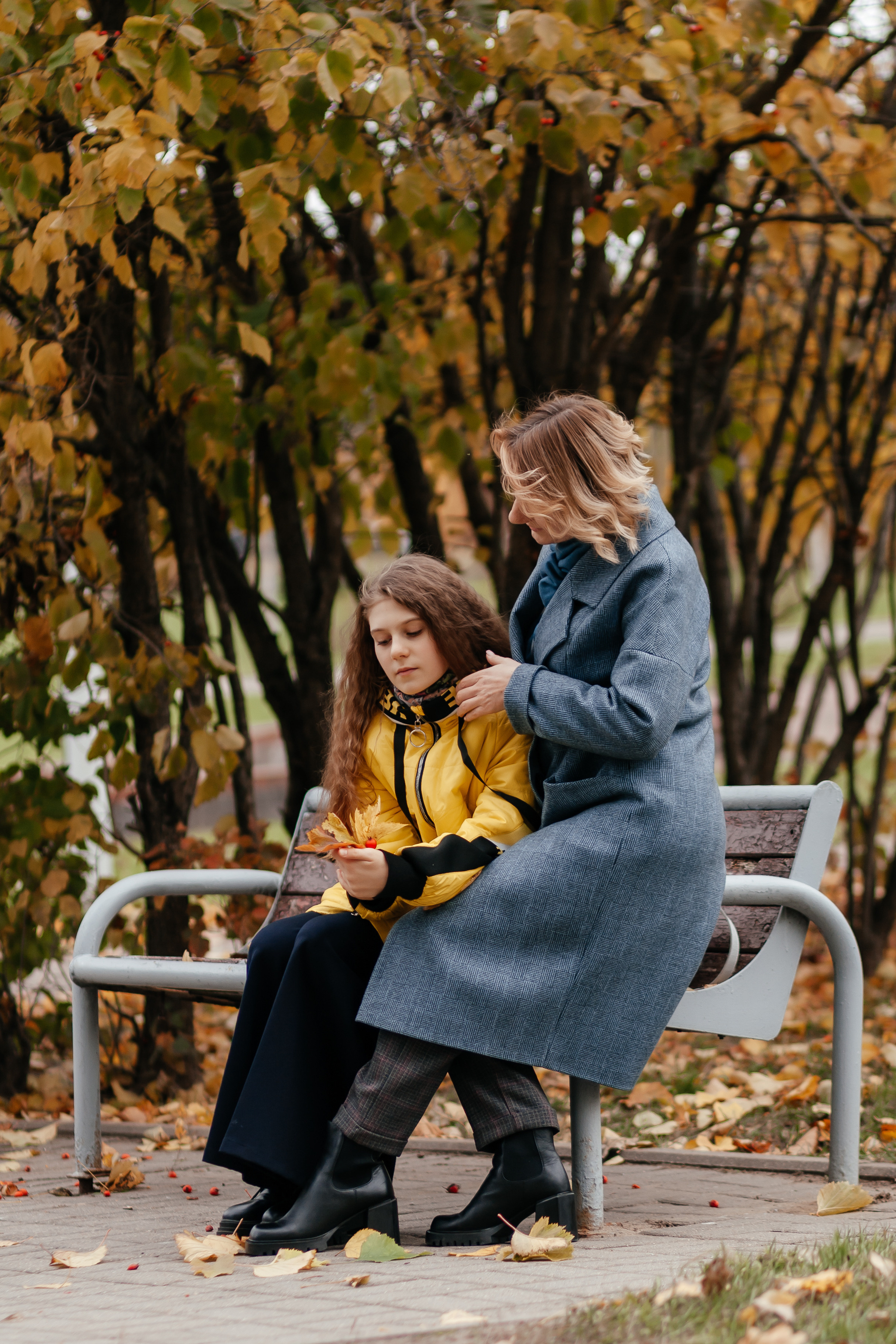 Осенняя Мама+дочка. Семейный фотограф в Минске Приболовец Светлана