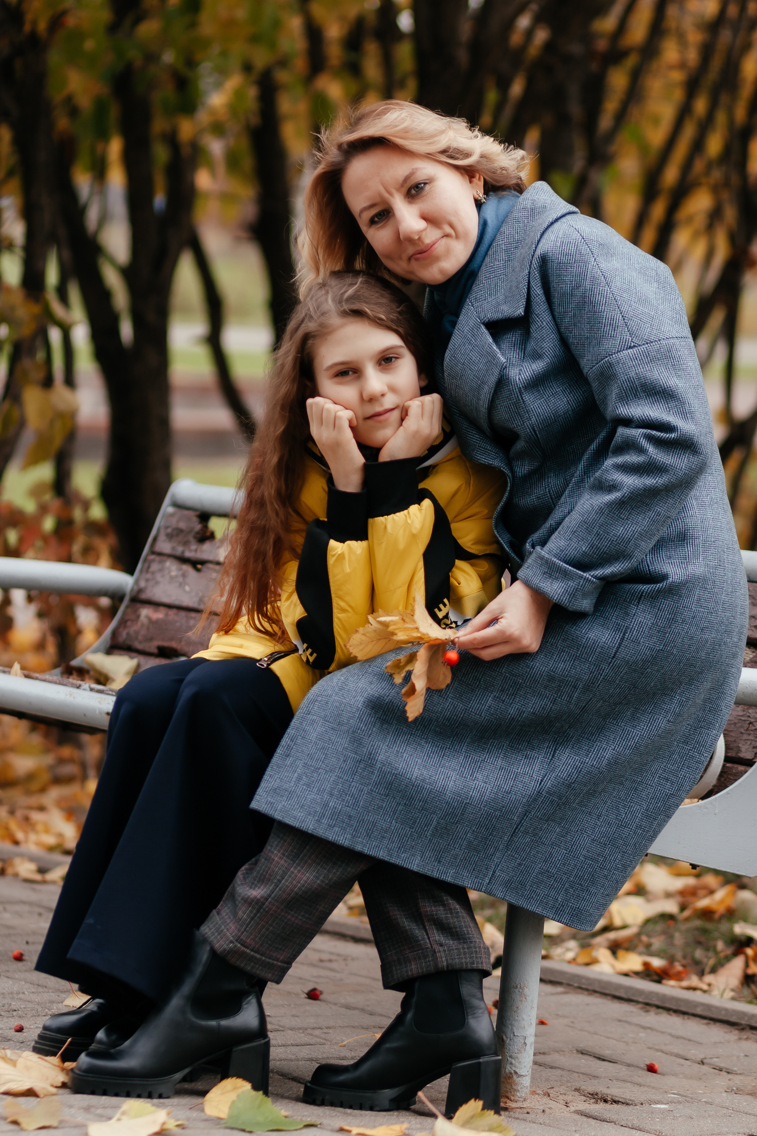 Осенняя Мама+дочка. Семейный фотограф в Минске Приболовец Светлана