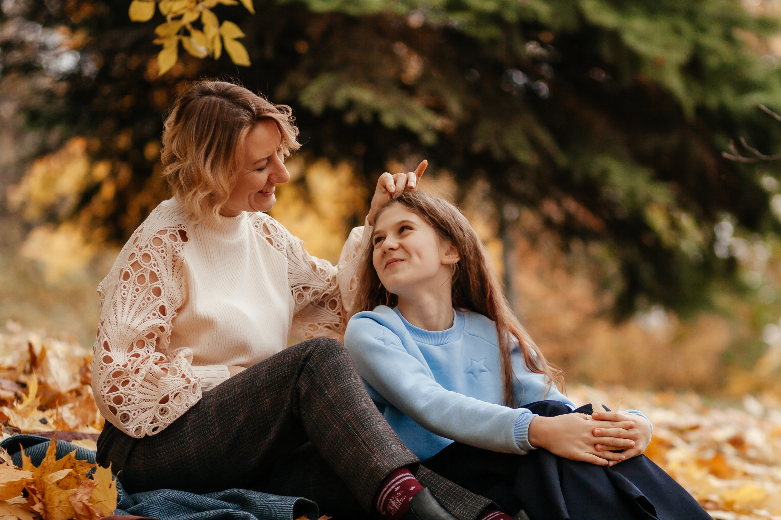 Осенняя Мама+дочка. Семейный фотограф в Минске Приболовец Светлана