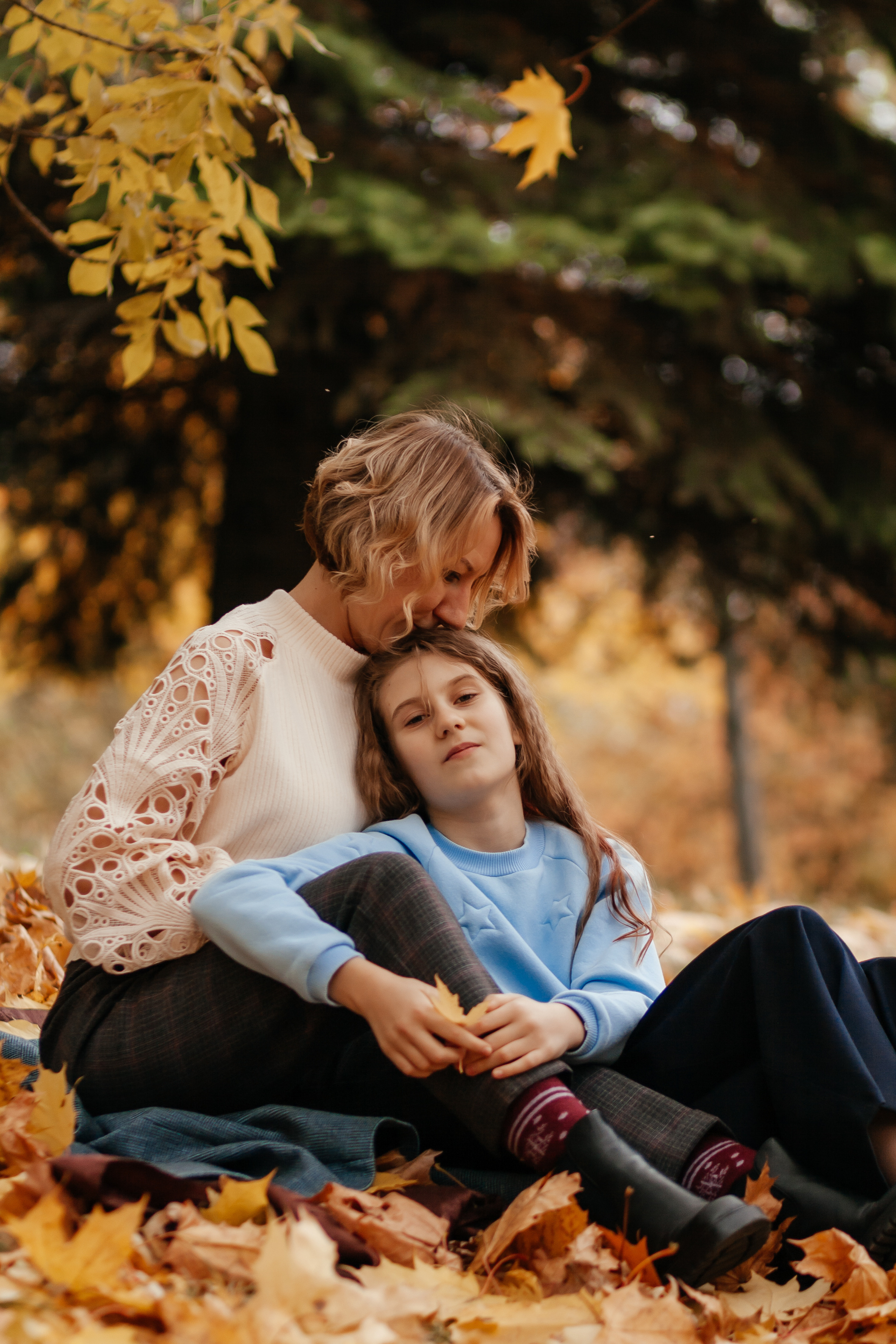 Осенняя Мама+дочка. Семейный фотограф в Минске Приболовец Светлана