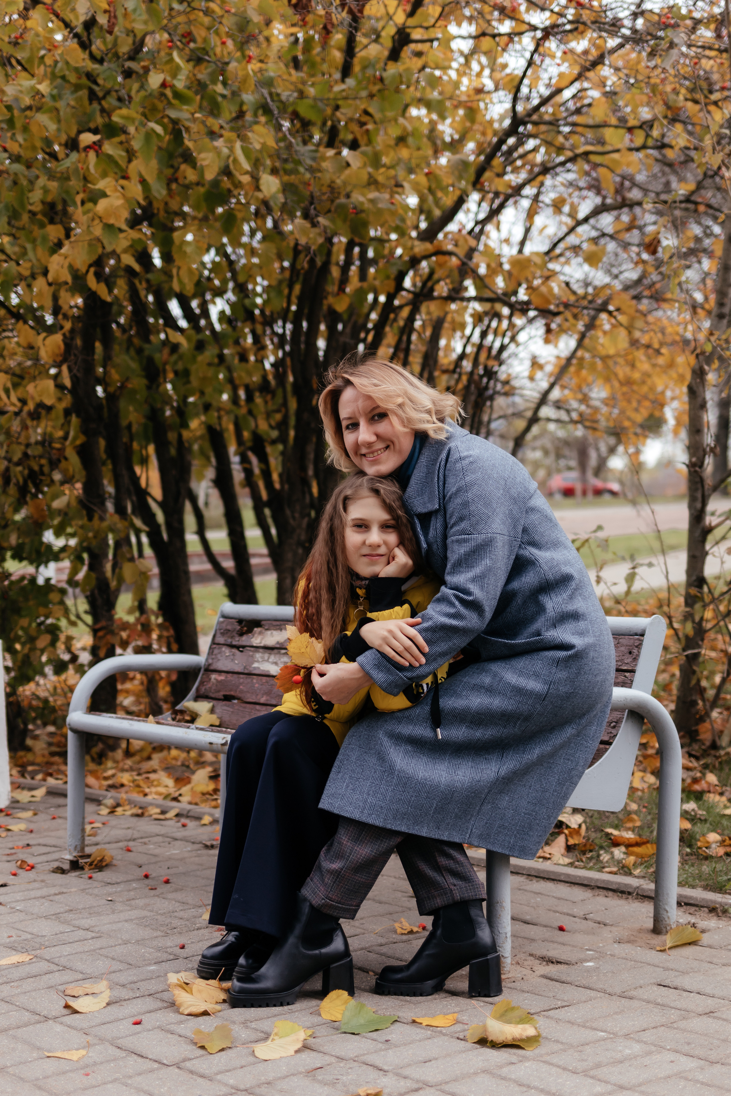 Осенняя Мама+дочка. Семейный фотограф в Минске Приболовец Светлана