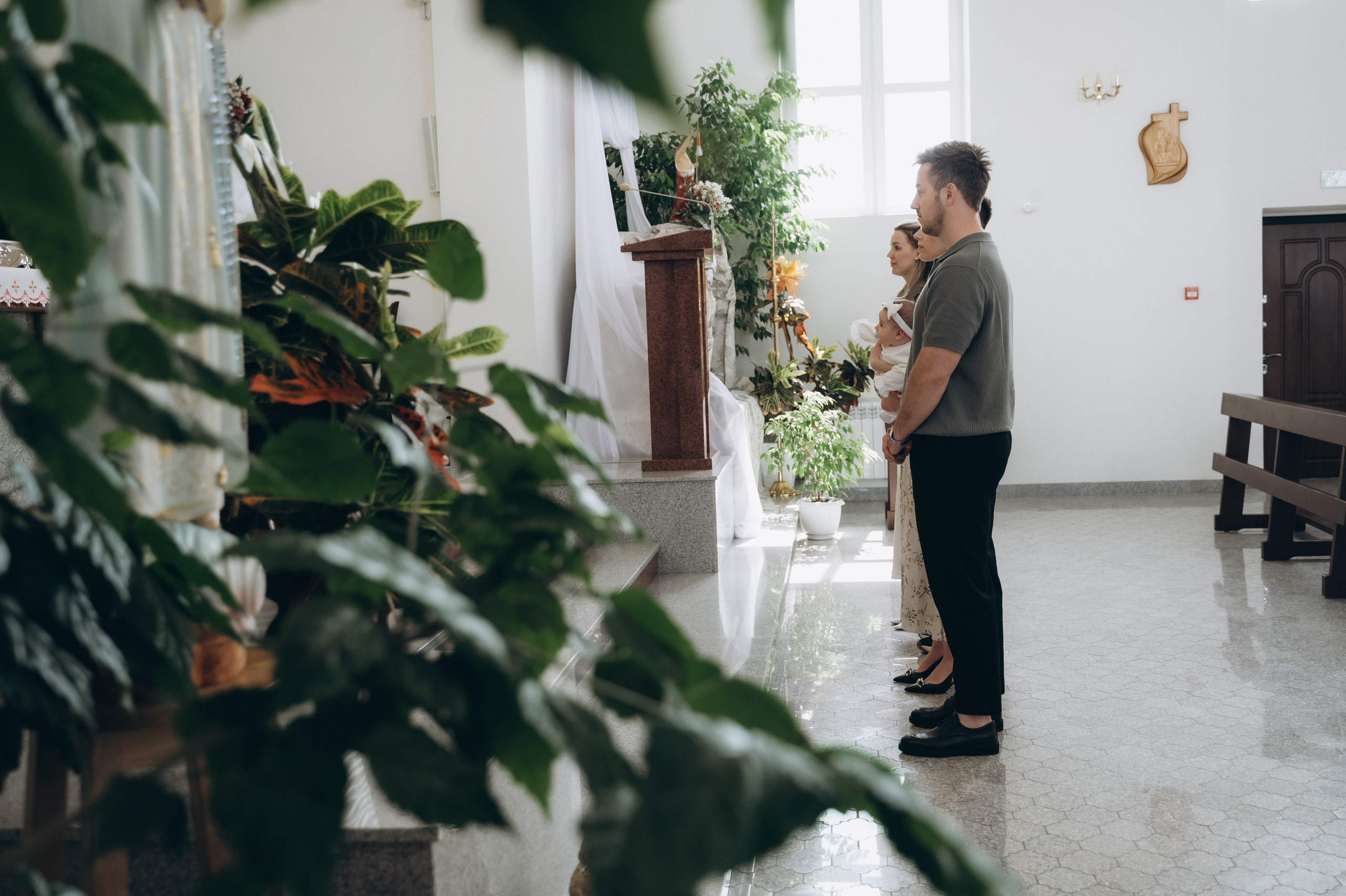 Крещение Леи (Костёл Святого Духа). Семейный фотограф в Минске Дарья Дреко