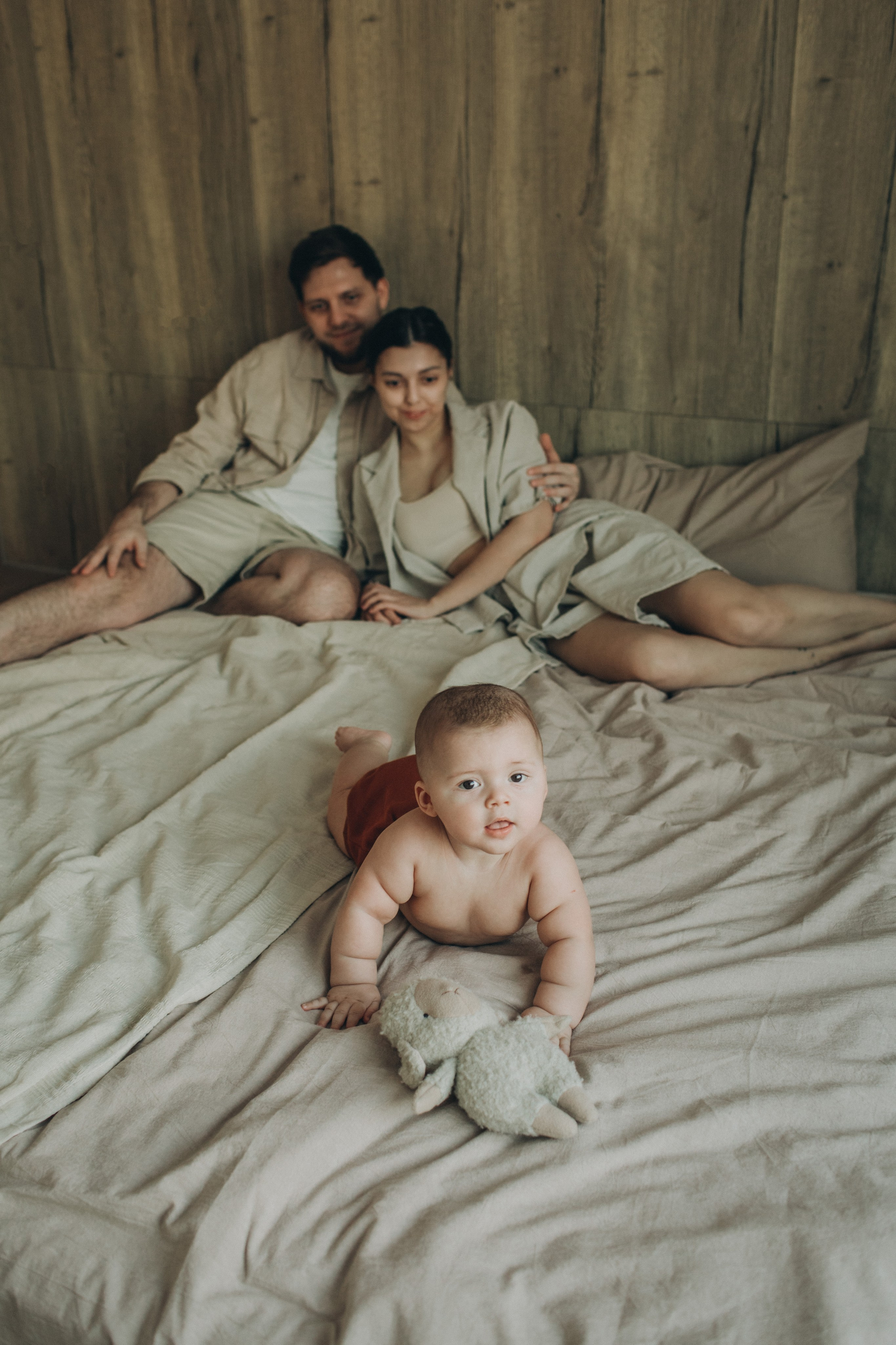 Лев, Мила, Леша. Семейный фотограф Томск