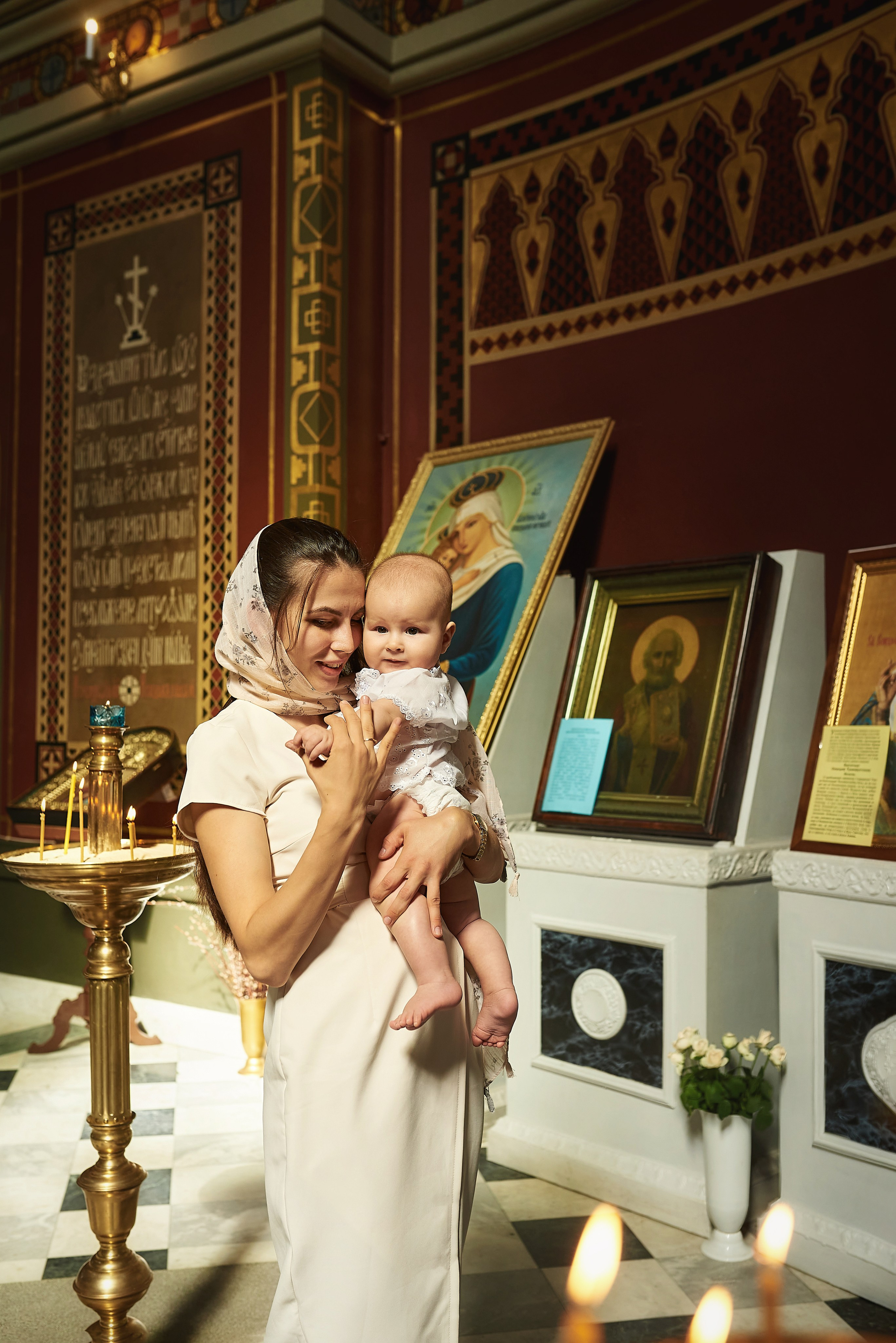 Двойное крещение в Новочеркасском соборе. Семейный фотограф в Ростове-на-Дону Татьяна Литвинова