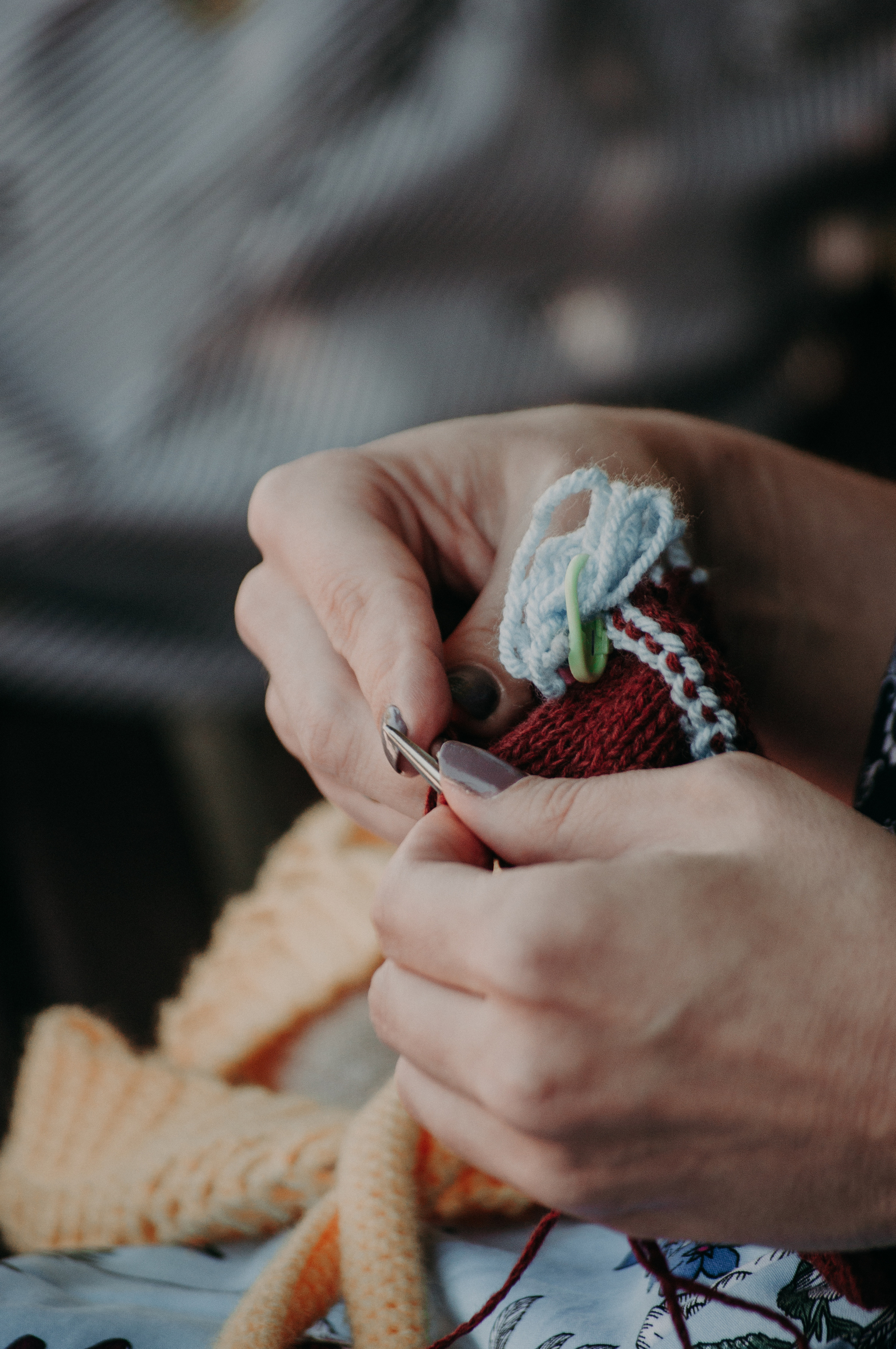 День вязания на публике. Фотограф в Самаре Иван Булатов