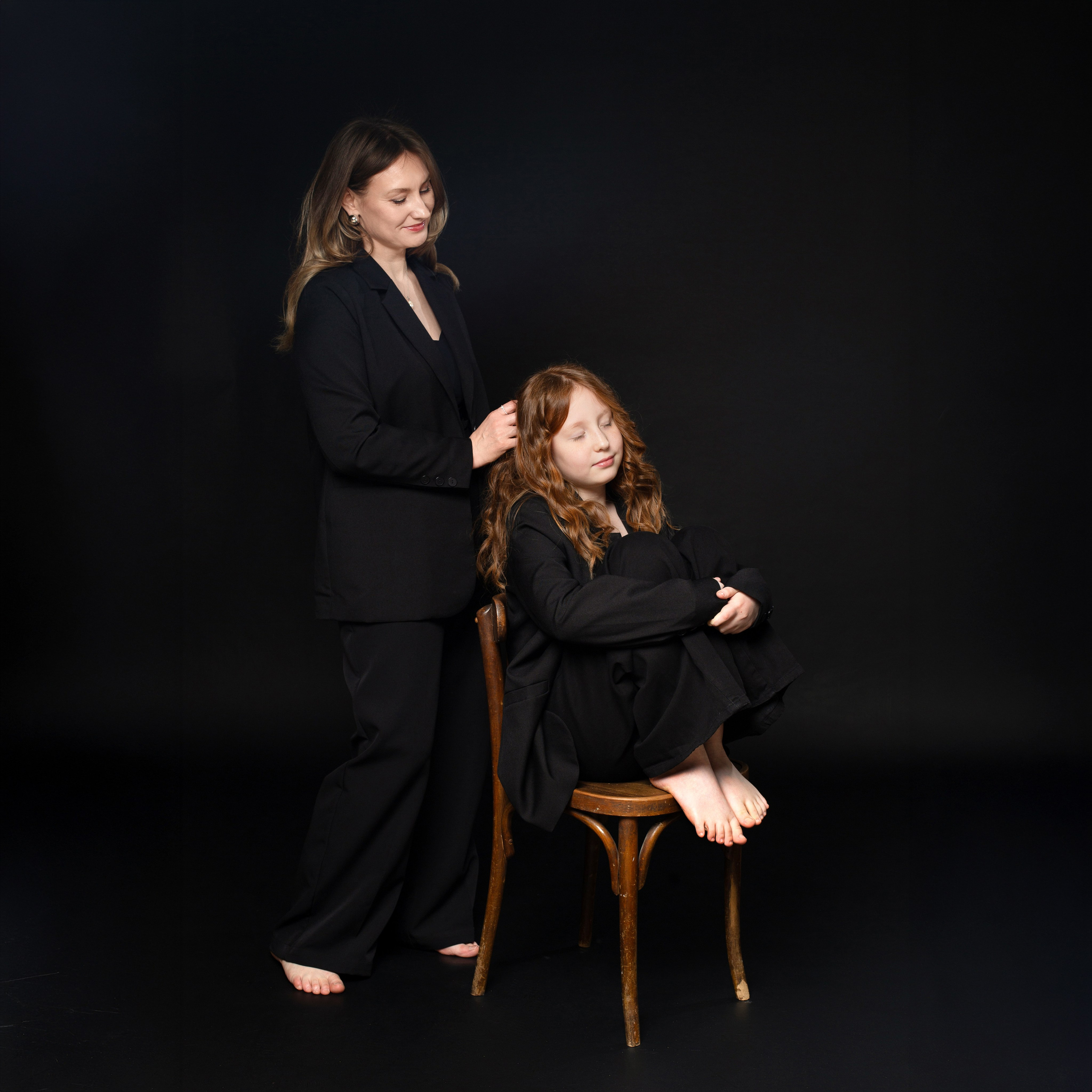 Фотосессия мама и дочка