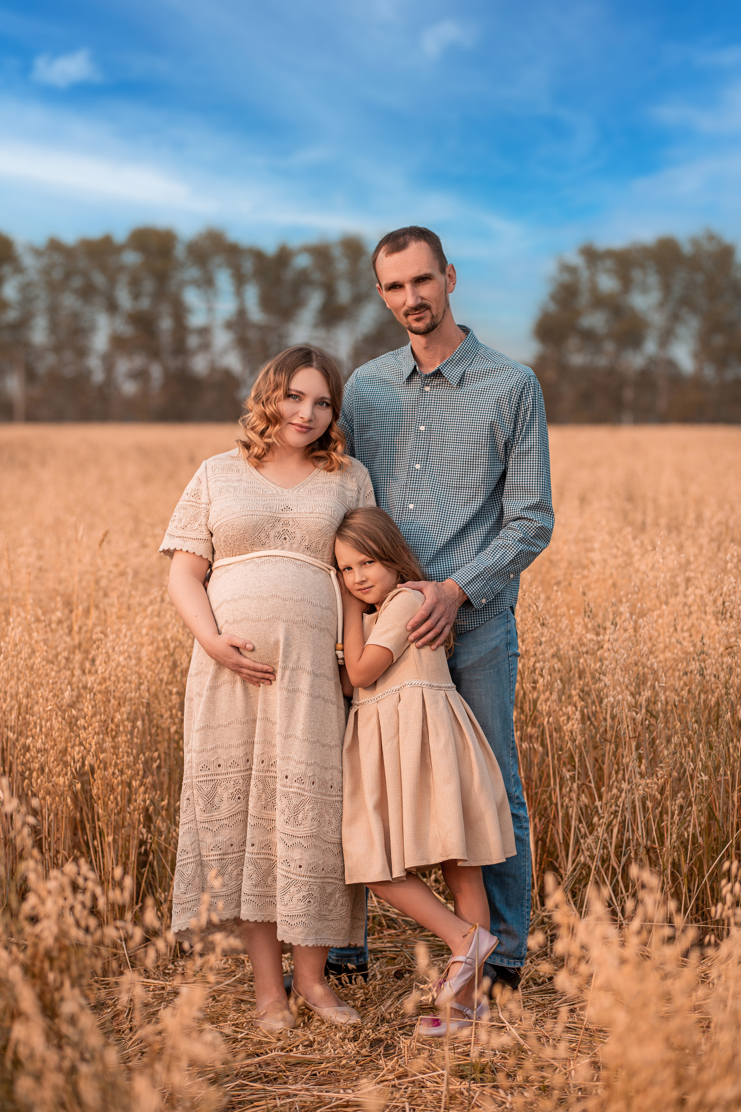 Фотосессия в поле. Фотограф в Барнауле Олеся Мосина